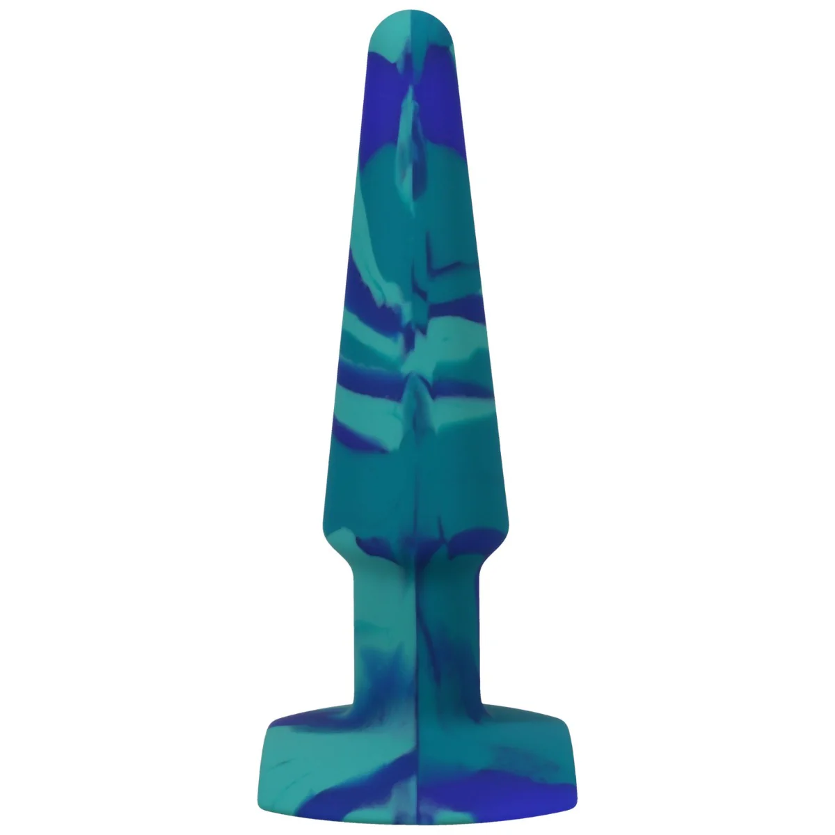 A-Play Groovy Silicone Butt Plug Ocean 5 Inch - Image 3