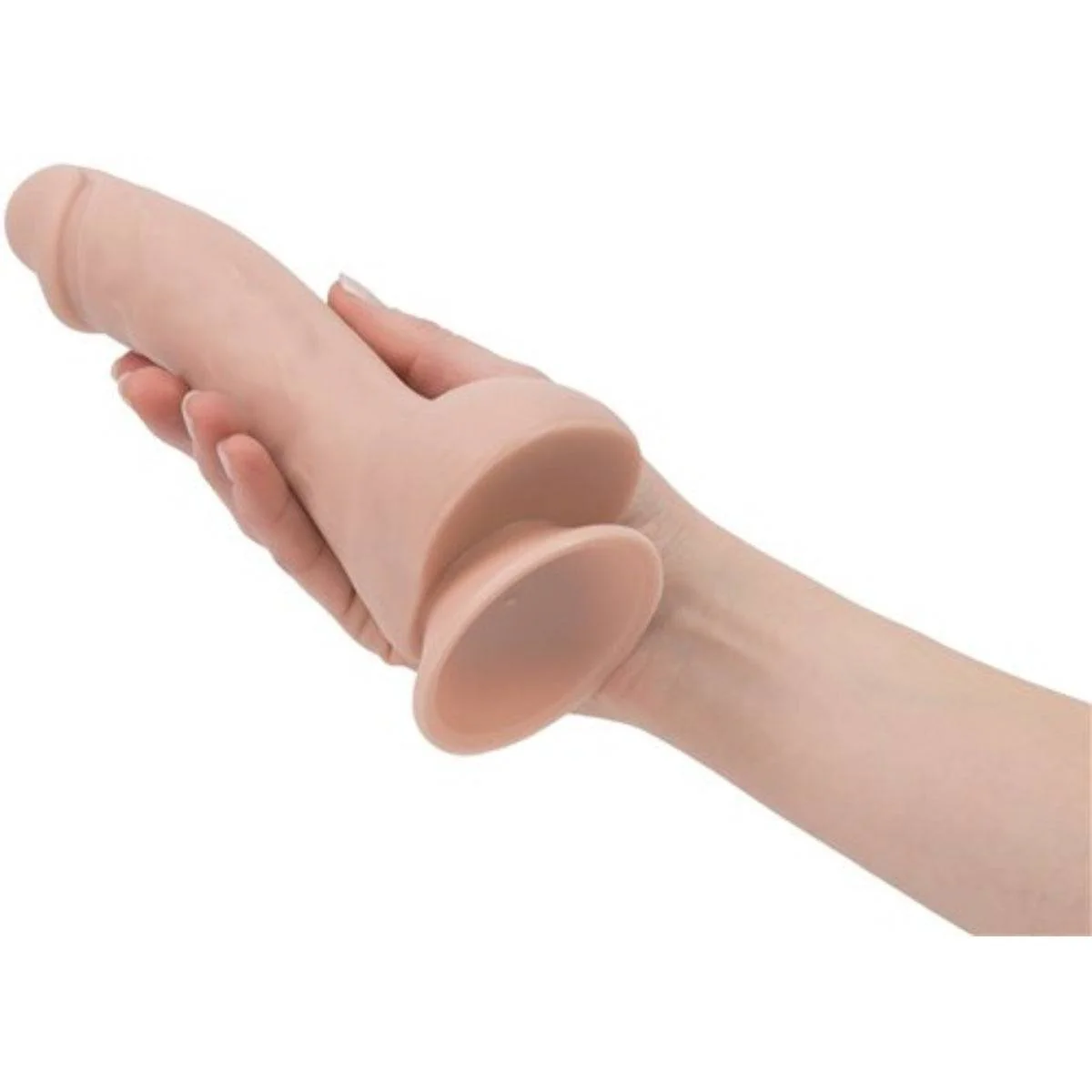 Addiction Brad Silicone Dildo Pink 7.5 Inch - Image 4