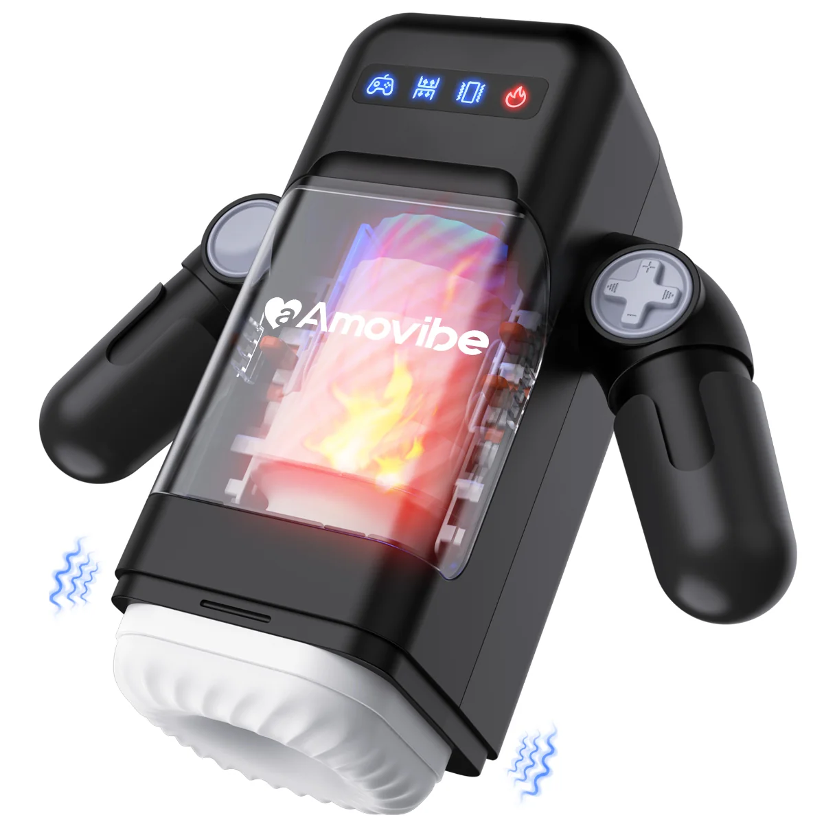 Amovibe Game Cup Automatic Male Masturbator Black - Image 5