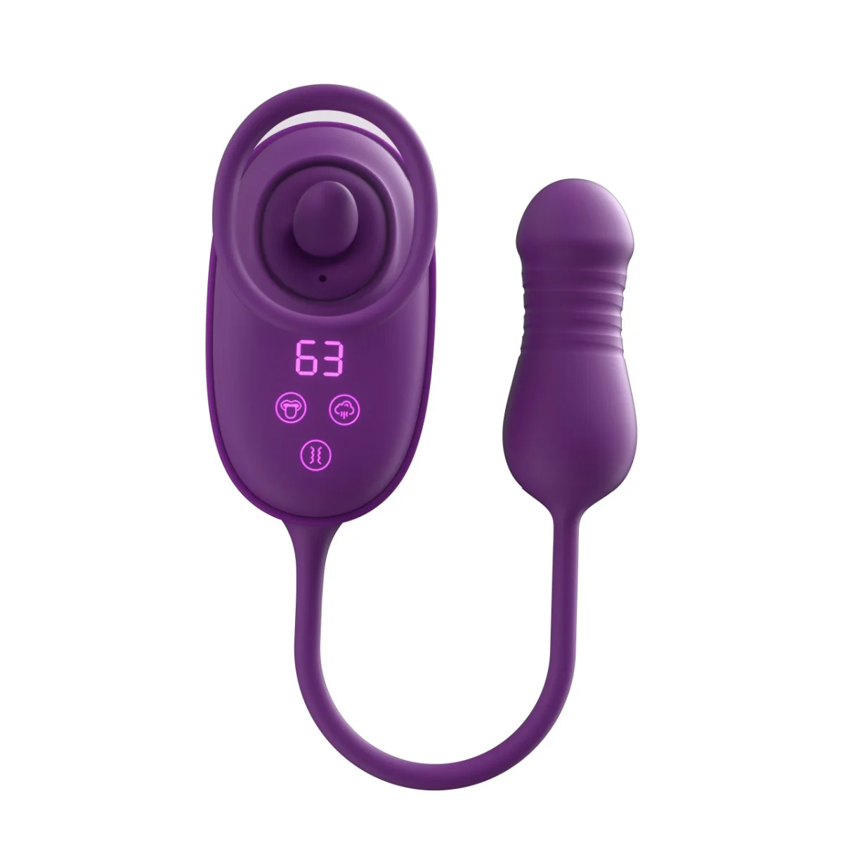 Amovibe Nebula Orbit Clitoral Massager Purple - Image 3