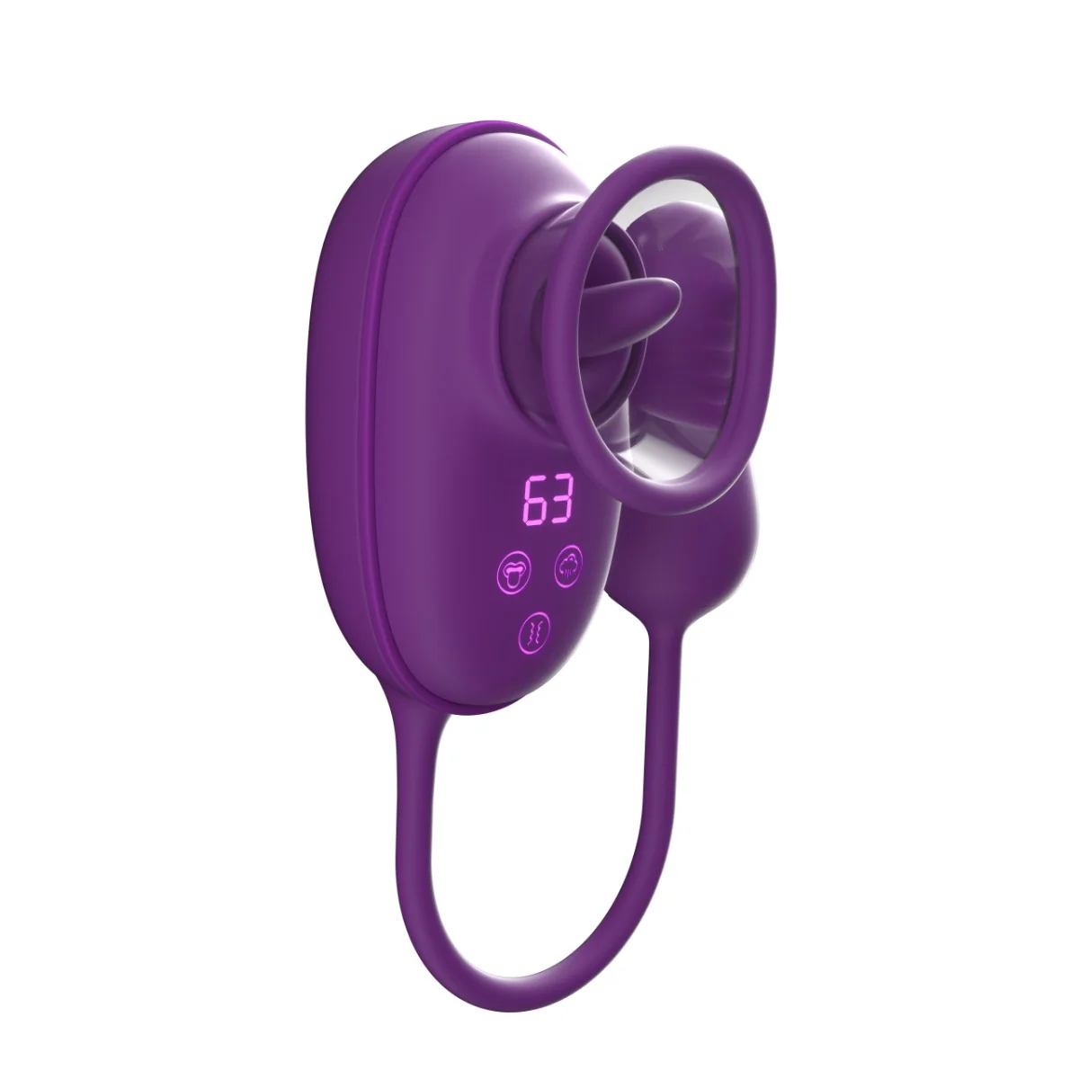 Amovibe Nebula Orbit Clitoral Massager Purple - Image 6