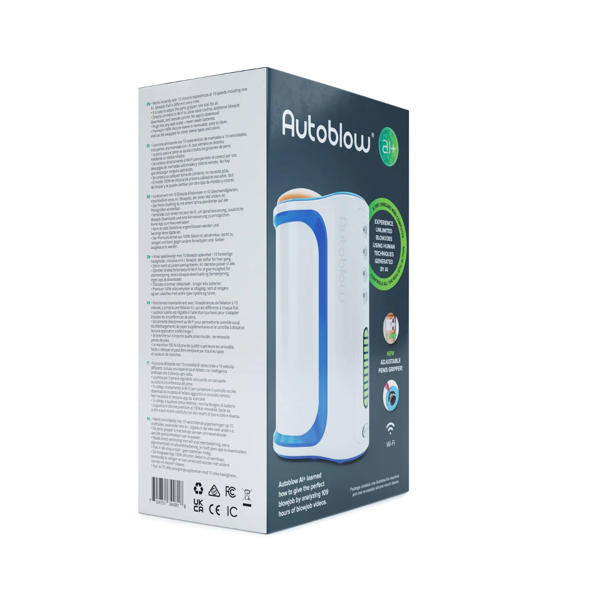 Autoblow AI Plus Adjustable Blow Job Masturbator Machine - Image 2