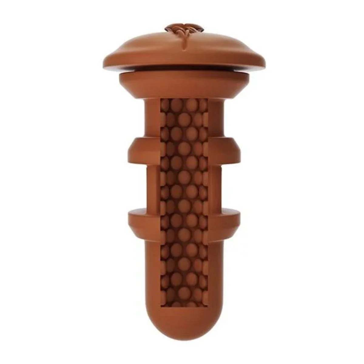 Autoblow AI Silicone Vagina Sleeve Brown