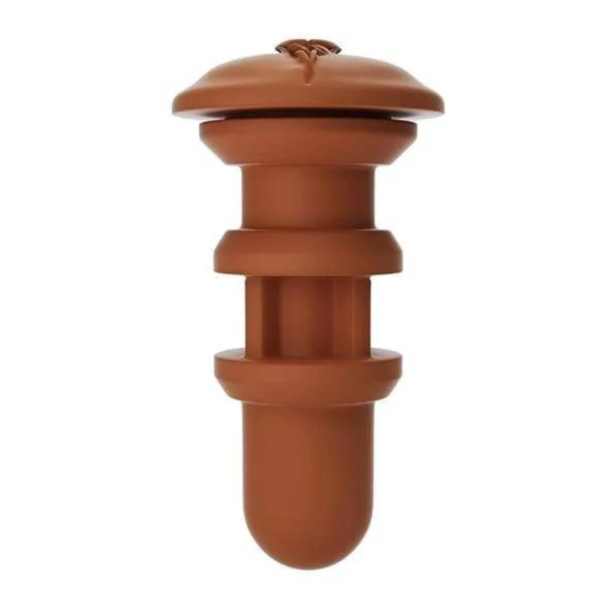 Autoblow AI Silicone Vagina Sleeve Brown - Image 4