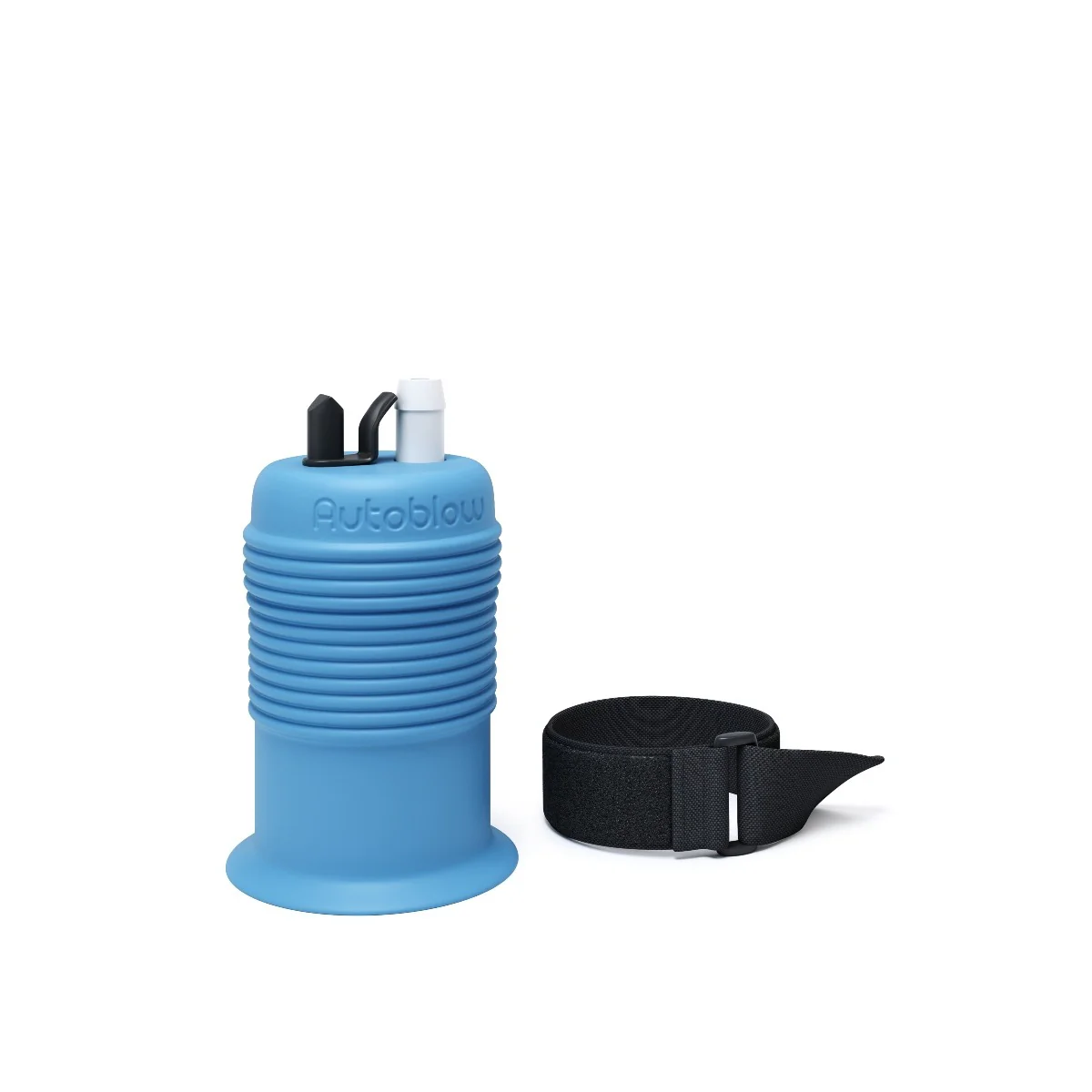 Autoblow VacuGlide Universal Dynamic Stroking Cap Blue - Image 5