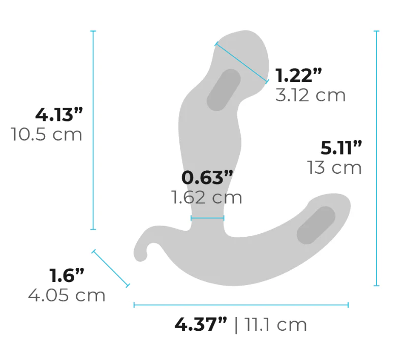 b-Vibe 360 Plug Prostate Massager Vibrator Black - Image 6
