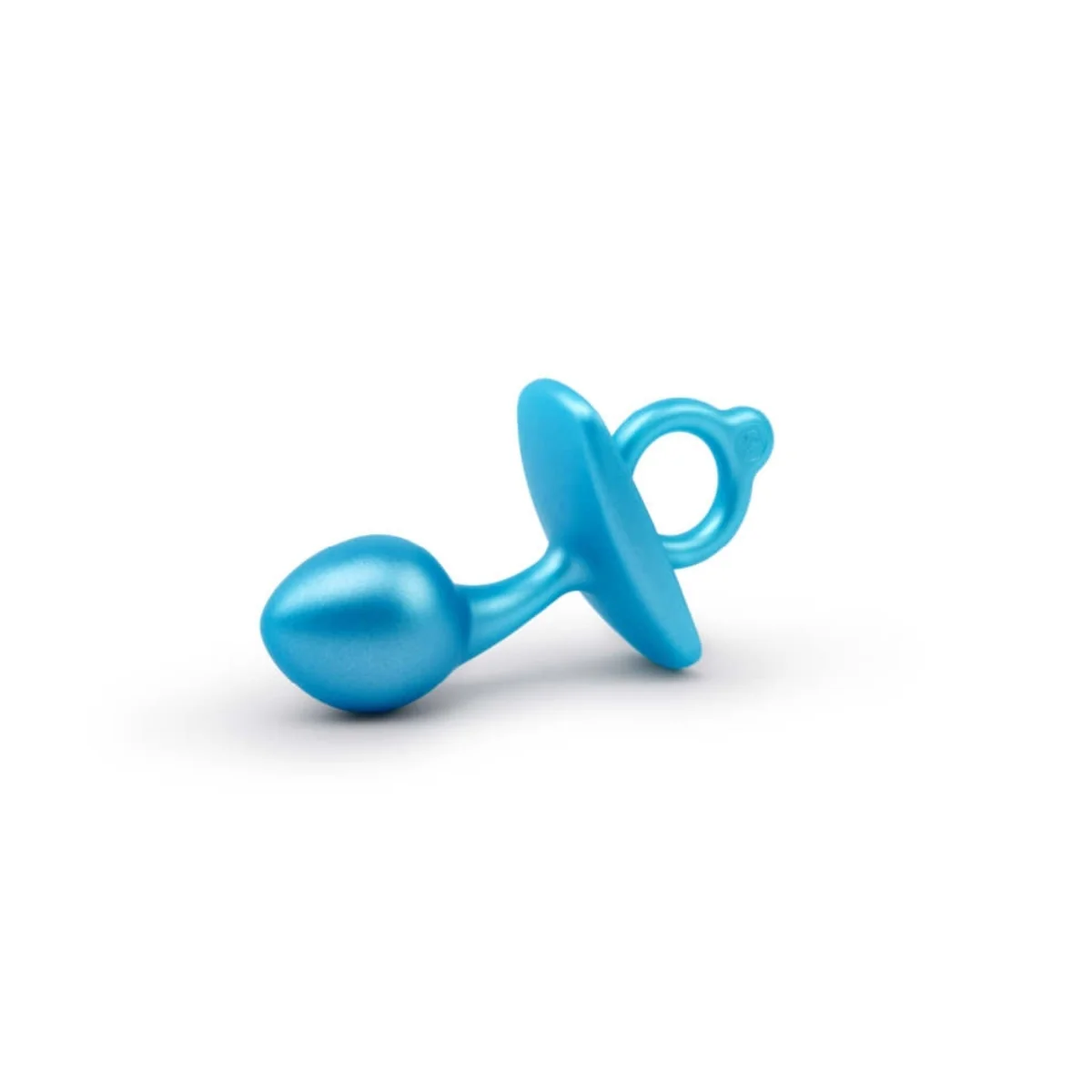 b-Vibe Butties Bulb Silicone Prostate Plug Blue 4 Inch - Image 3