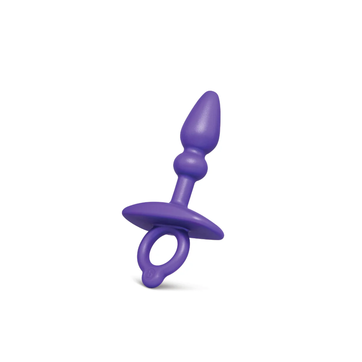 b-Vibe Butties Dart Silicone Anal Butt Plug Purple - Image 3