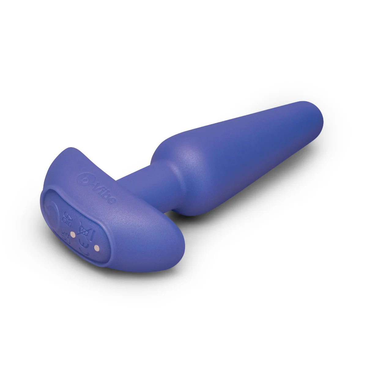 b-Vibe Butties Shake Slimline Vibrating Silicone Butt Plug Purple - Image 4
