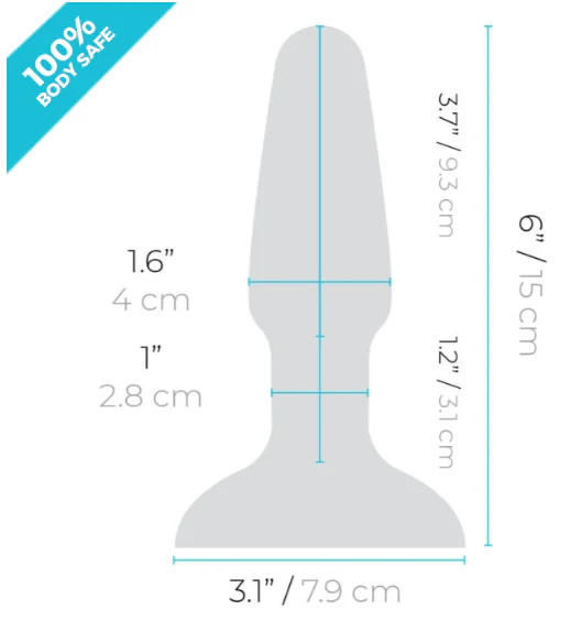 b-Vibe Rimming 2 Remote Control Vibrating Butt Plug Orange - Image 9