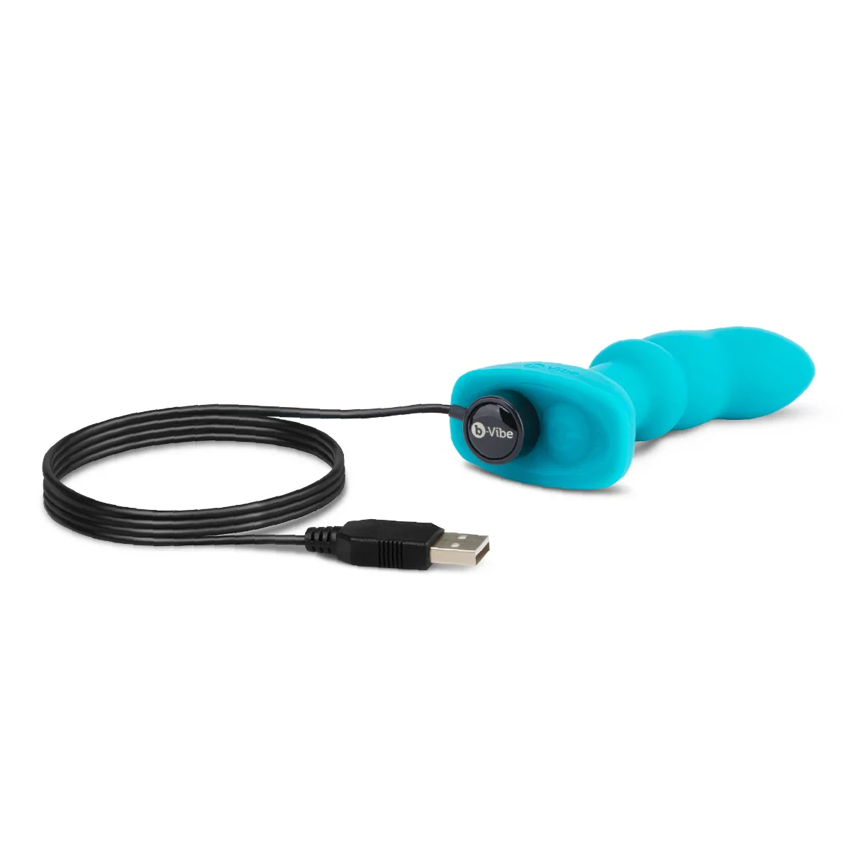 b-Vibe Rimming P-Spot Remote Control Vibrating Plug Blue - Image 5