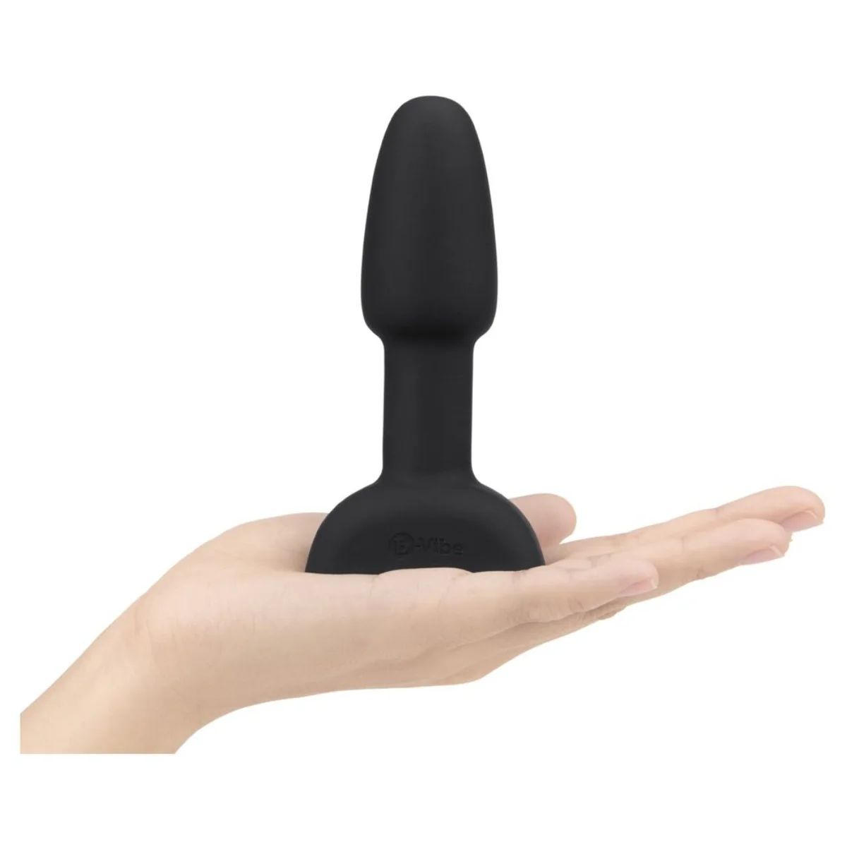 b-Vibe Rimming Petite Remote Control Vibrating Butt Plug Black - Image 4
