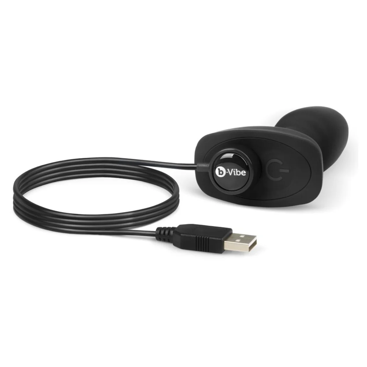 b-Vibe Rimming Petite Remote Control Vibrating Butt Plug Black - Image 5