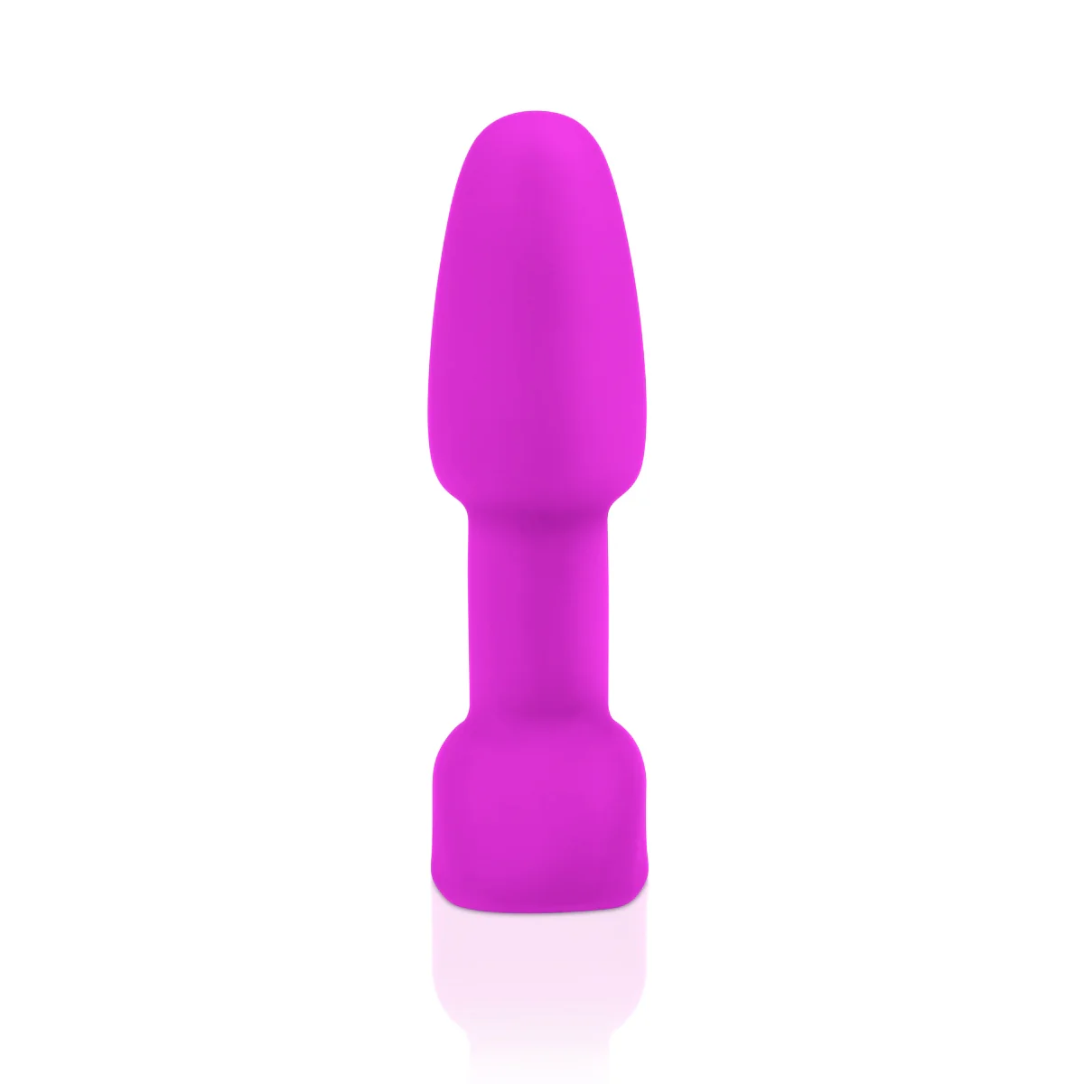 b-Vibe Rimming Petite Remote Control Vibrating Butt Plug Fuchsia - Image 4