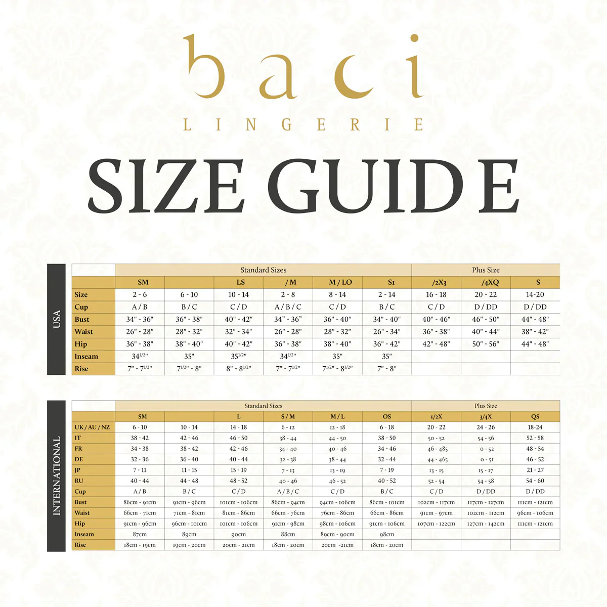 Baci Show Me Strappy Teddy Black - Image 3