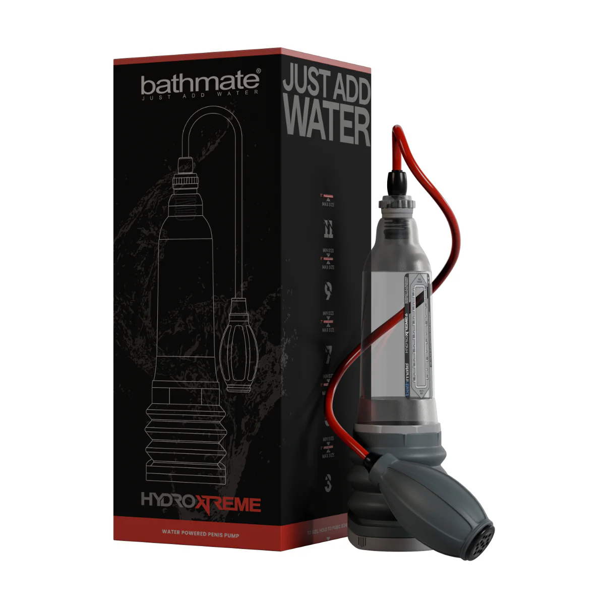 Bathmate HydroXtreme 6 Penis Pump Clear - Image 3