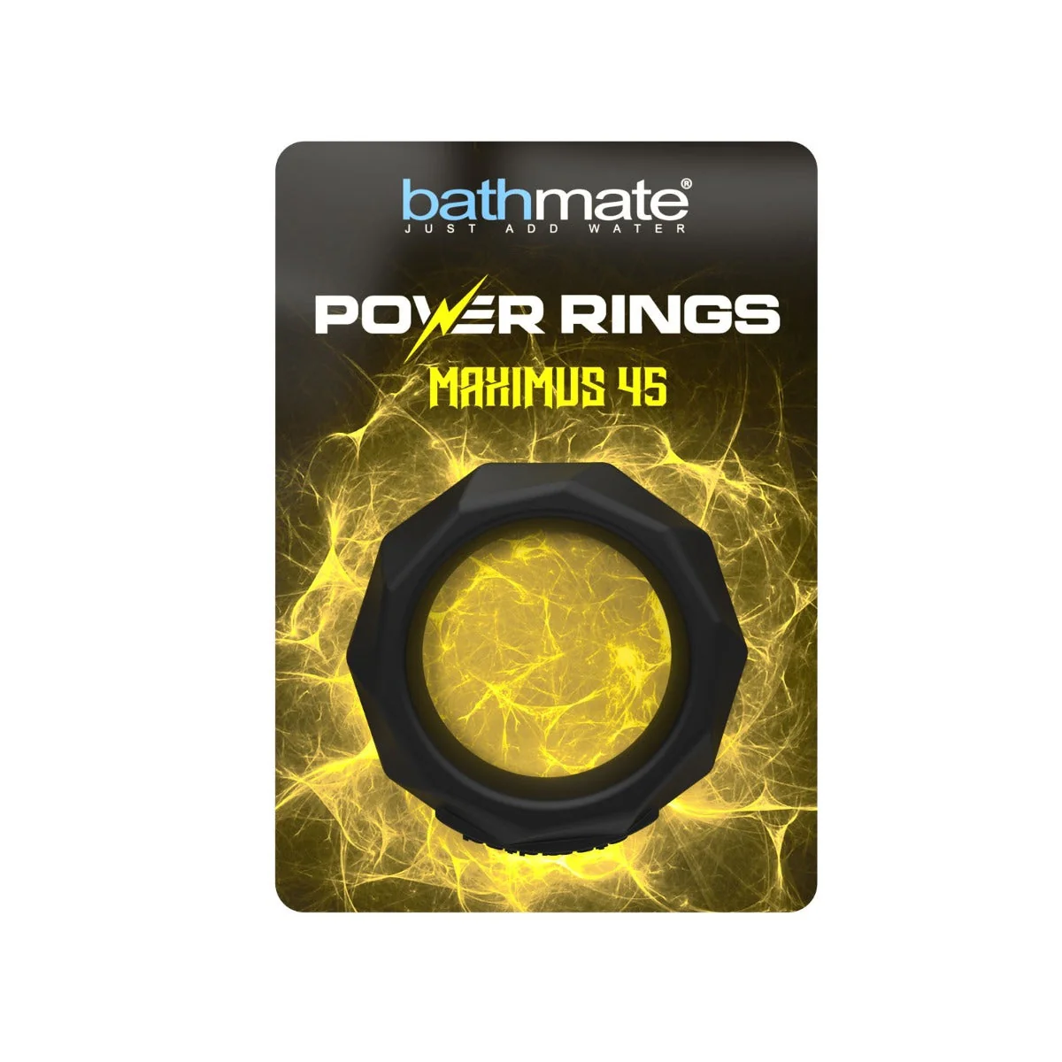 Bathmate Power Ring Maximus 45 Cock Ring Black - Image 2