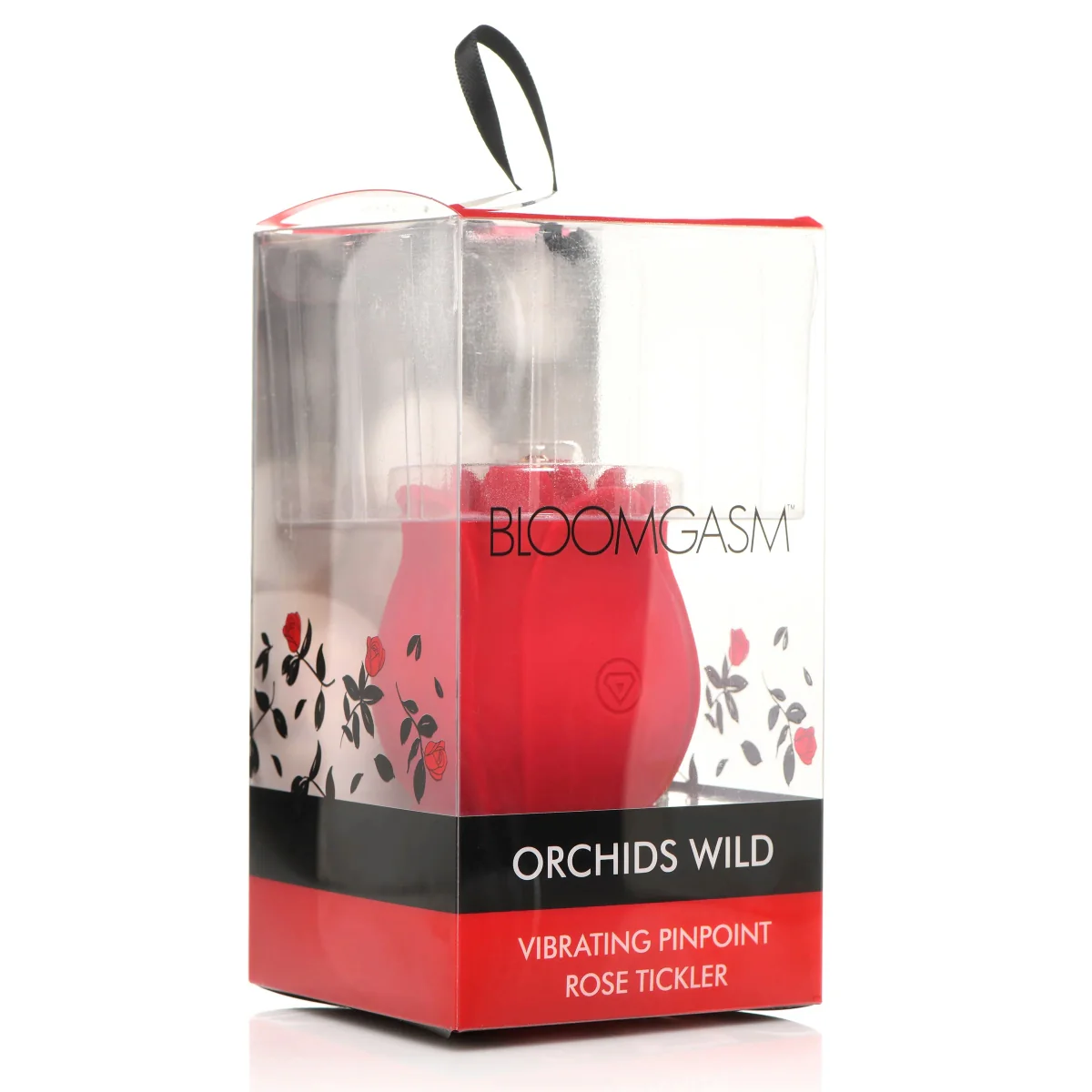 Bloomgasm Orchids Wild Vibrating Pinpoint Rose Tickler Red - Image 2