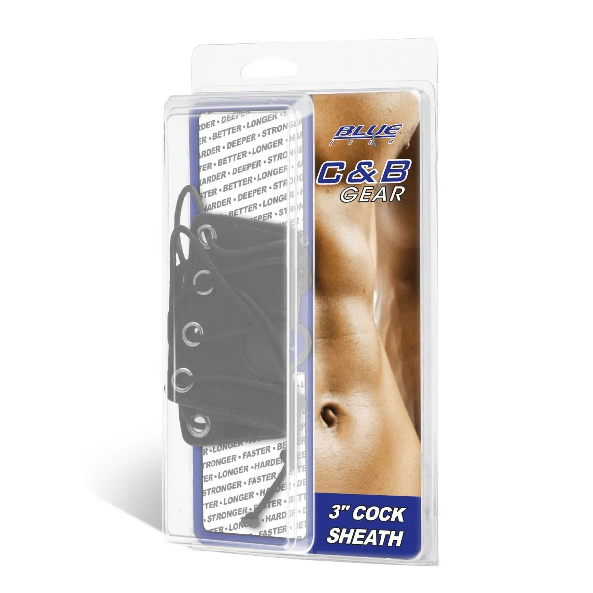 Blue Line Cock Sheath Black 3 Inch - Image 2