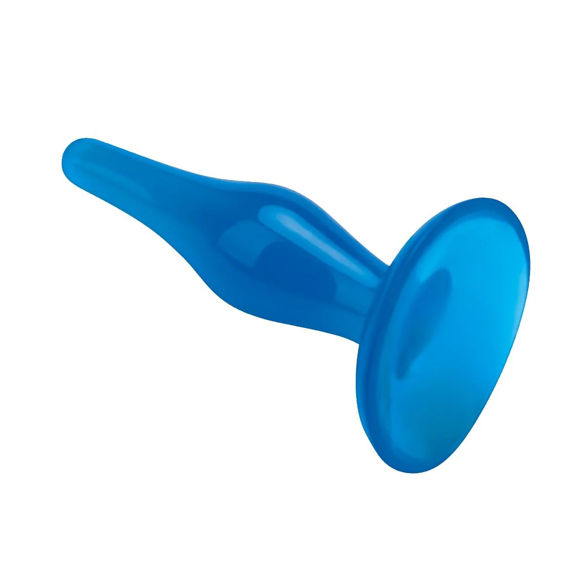 Blue Line Easy Insertion Anal Plug Blue 4.75 Inch - Image 3