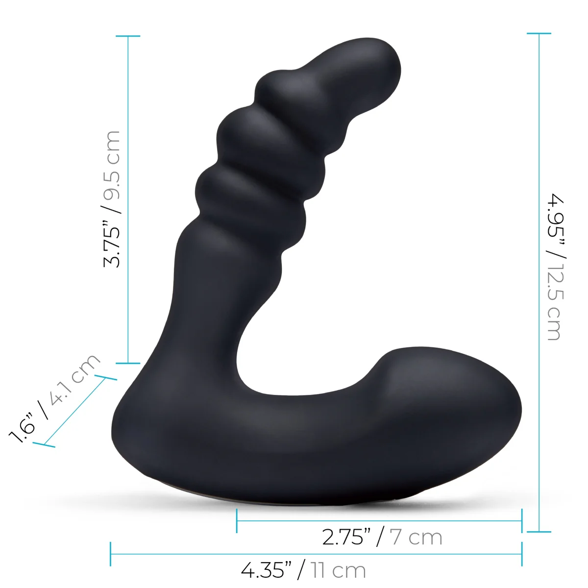 Blue Line Prodder Sphincter Training Remote Controlled Prostate Stimulator Black - Image 5