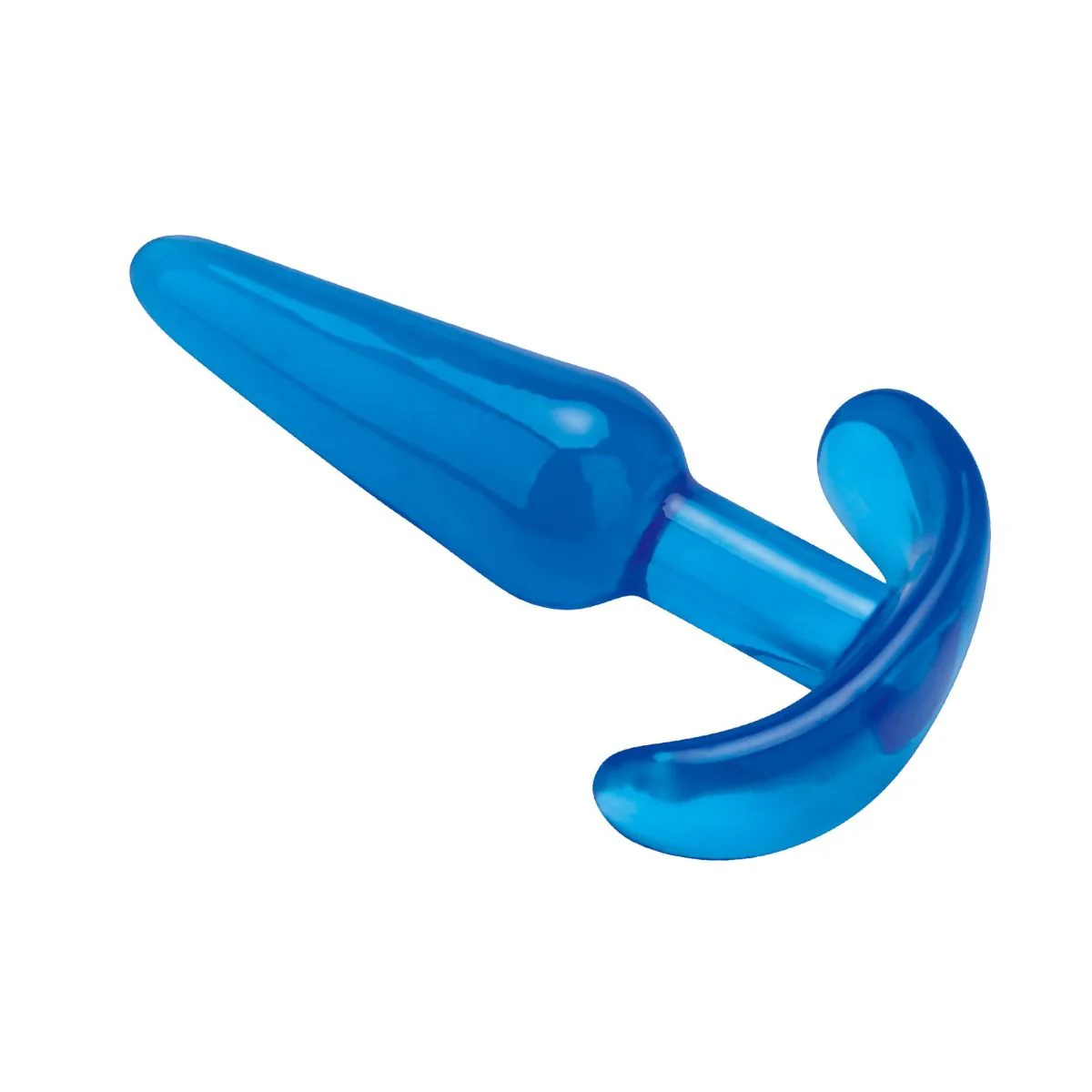 Blue Line Slim Tapered Butt Plug Blue 4.25 Inch - Image 3
