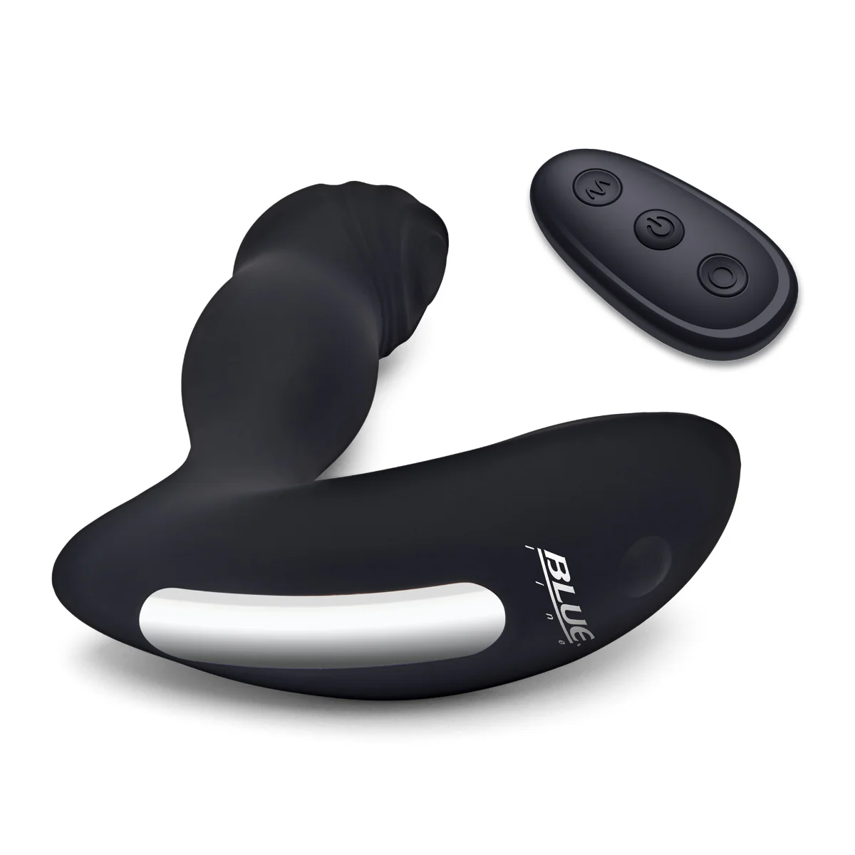 Blue Line Thumper Flicking Remote Controlled Prostate Stimulator Black - Image 8