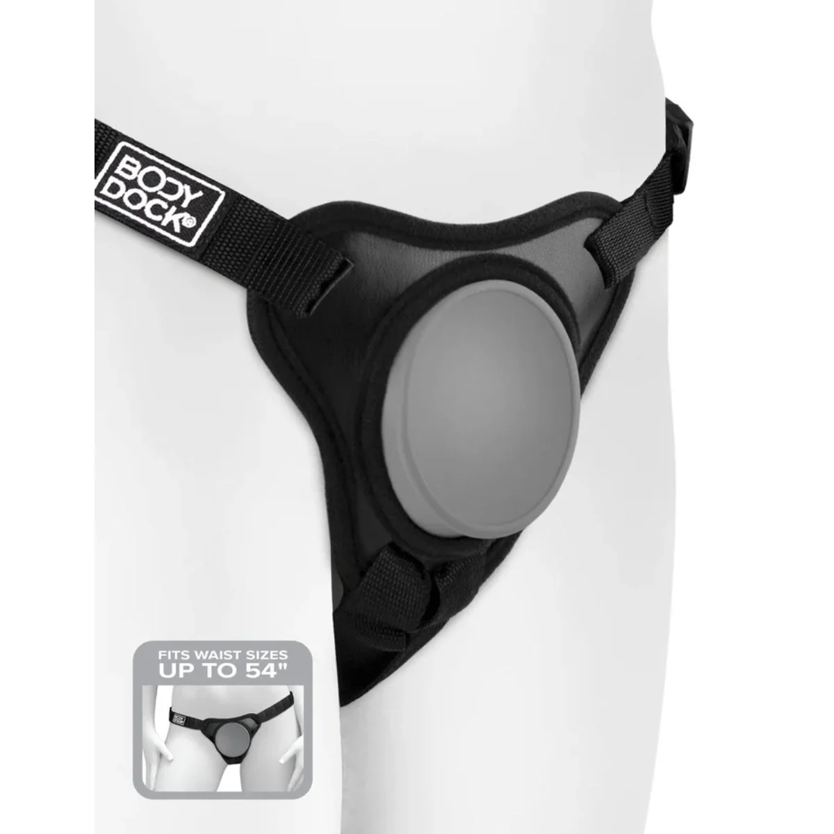 Body Dock Elite Mini Strap On Harness Black - Image 3