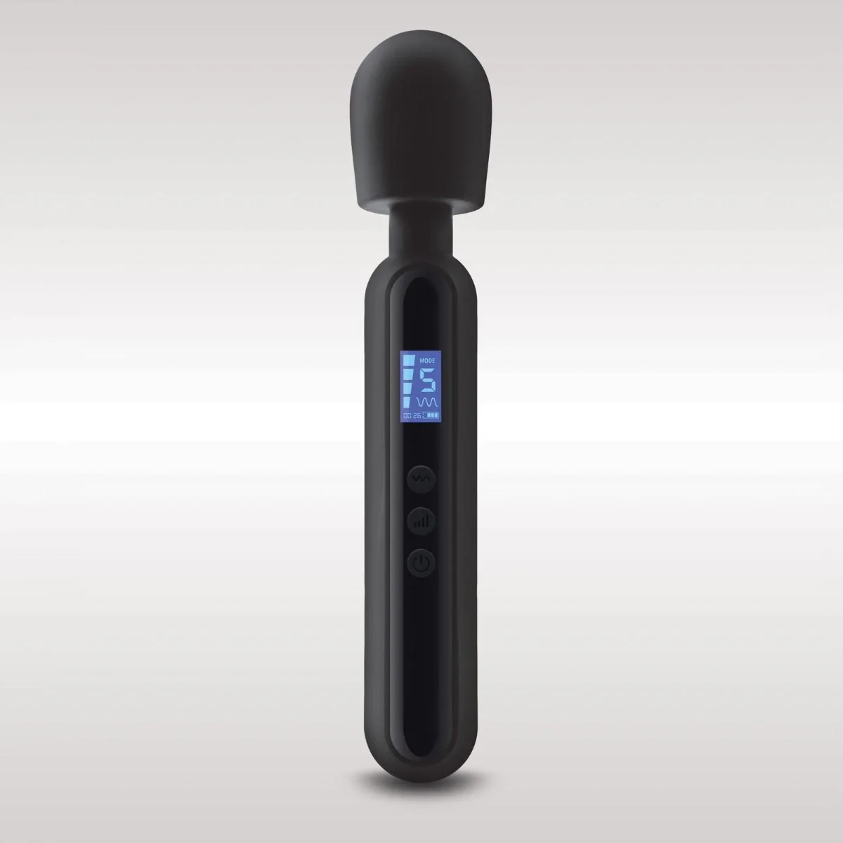 Bodywand Digi Wireless Personal Vibrating Wand Black