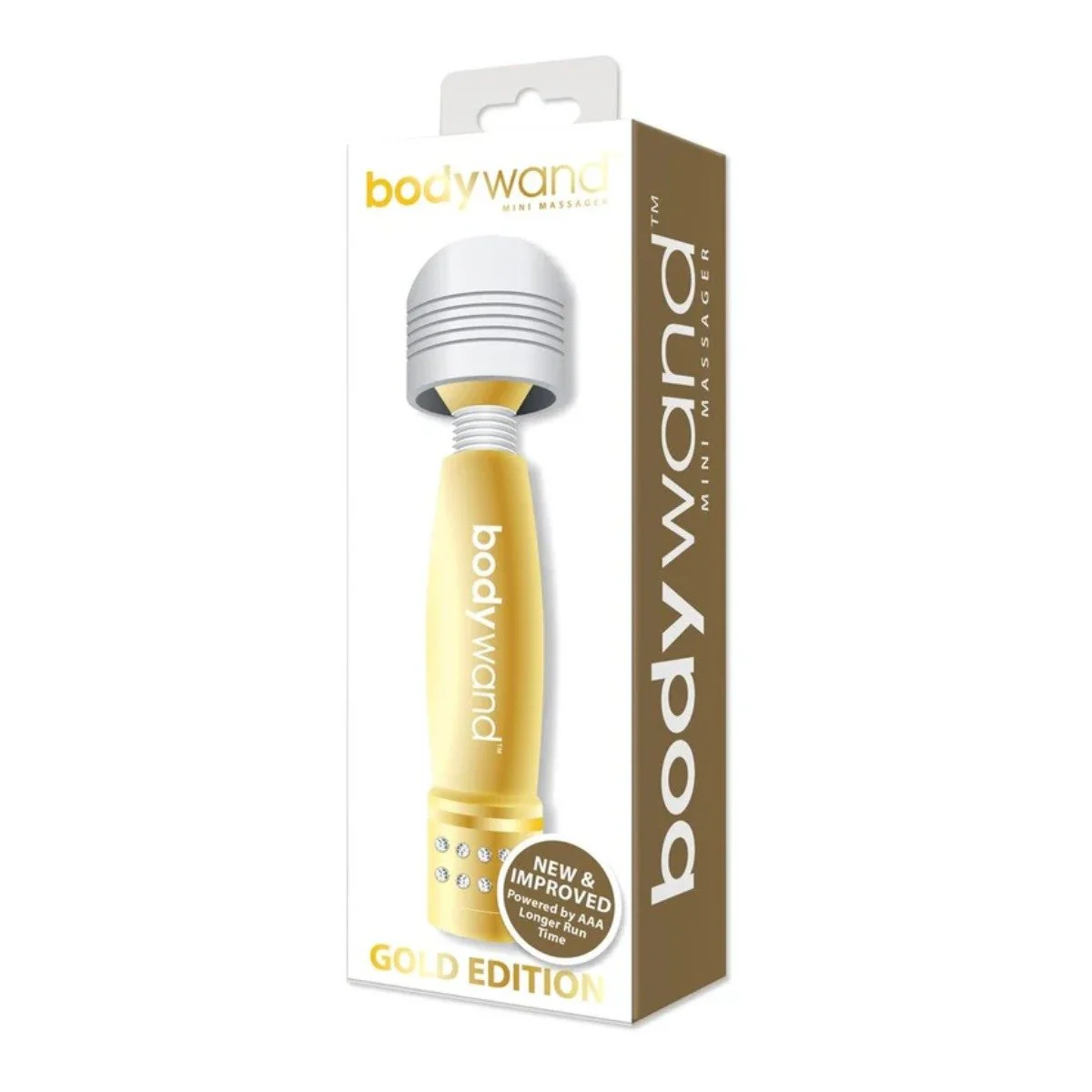 Bodywand Mini Wand Massager Gold - Image 2
