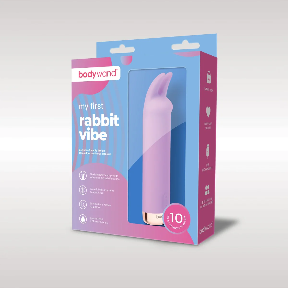 Bodywand My First Rabbit Vibe Vibrator Lavender - Image 2