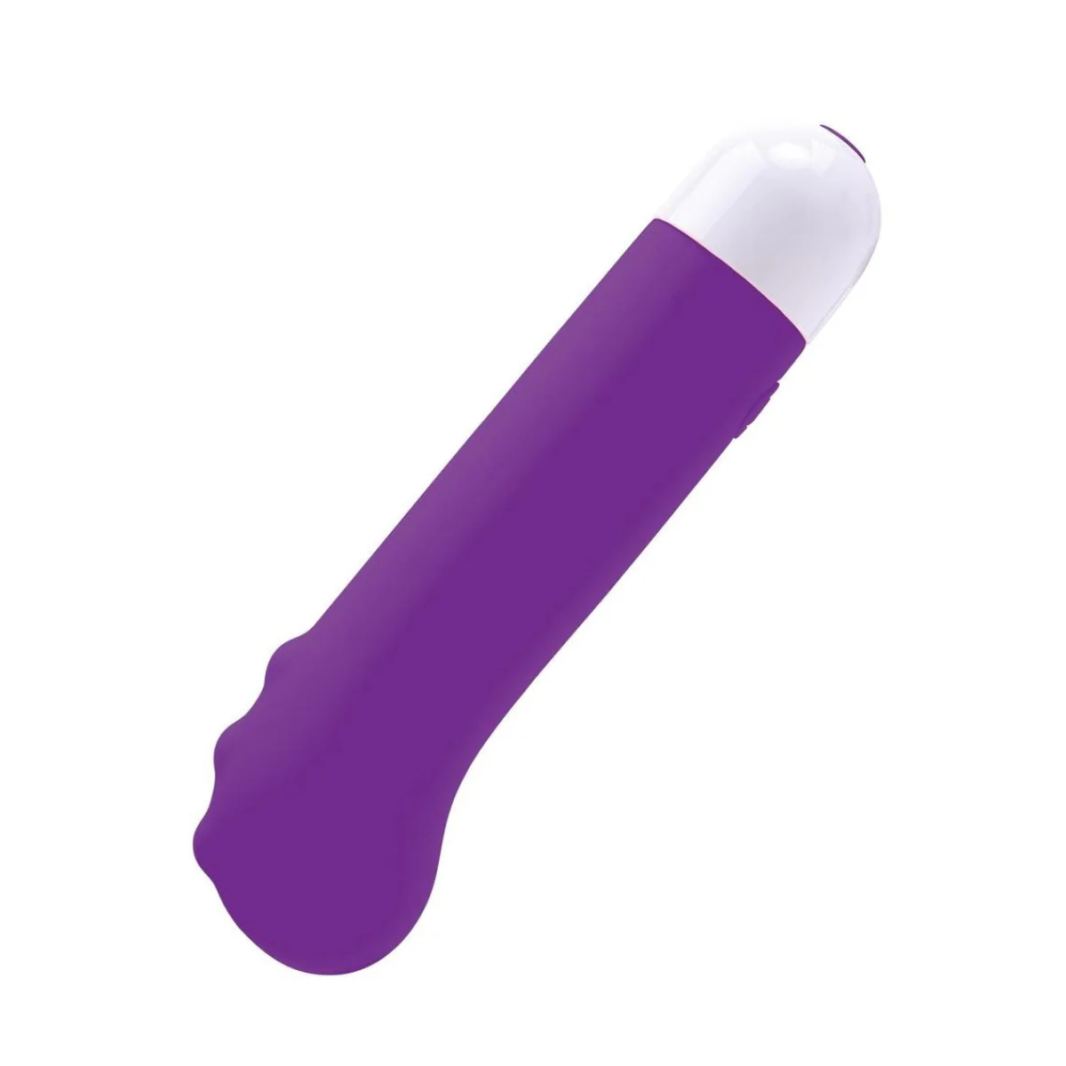Bodywand Neon Mini Vibe Dotted Mini G Vibrator Purple - Image 3