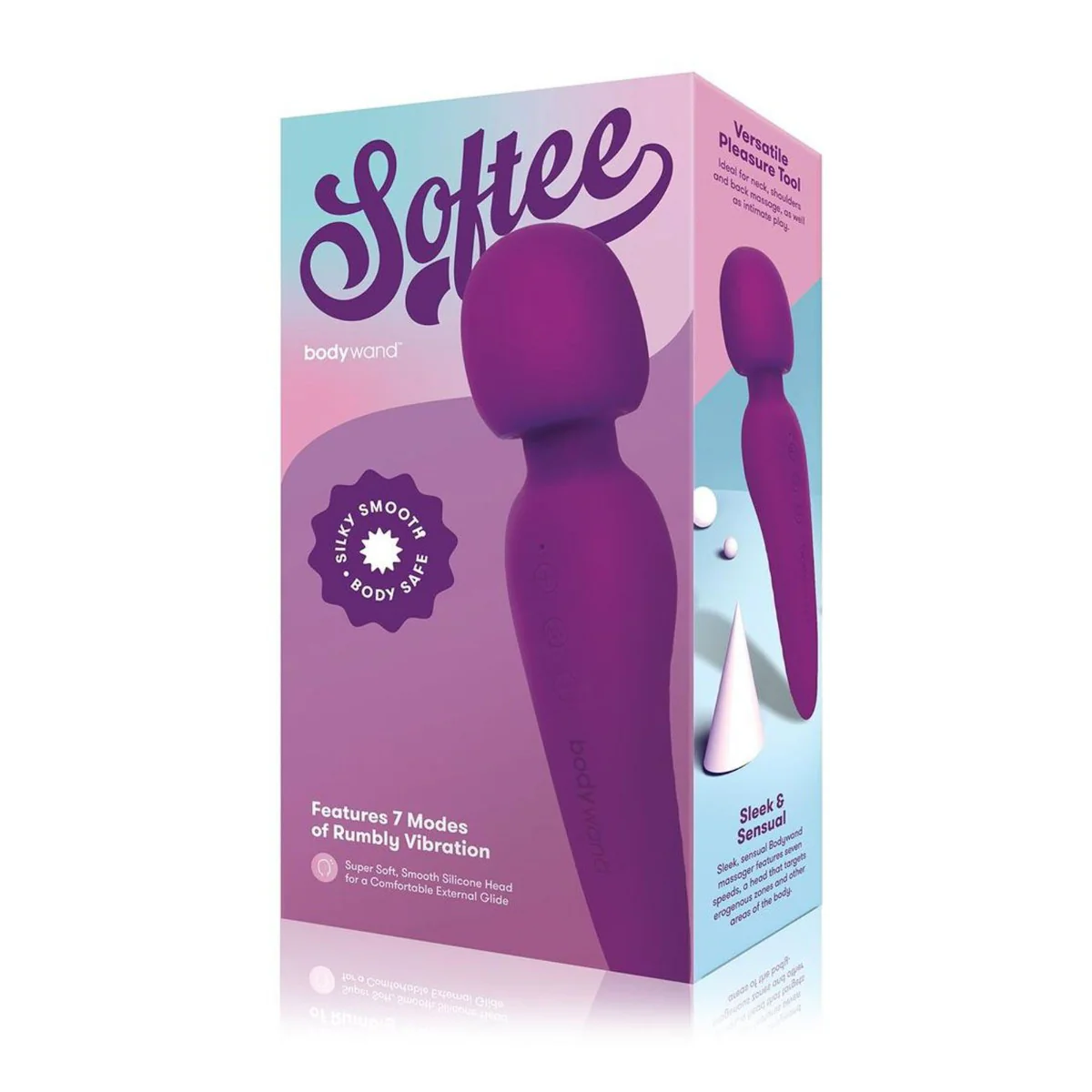 Bodywand Softee Wand Vibrator Purple - Image 2