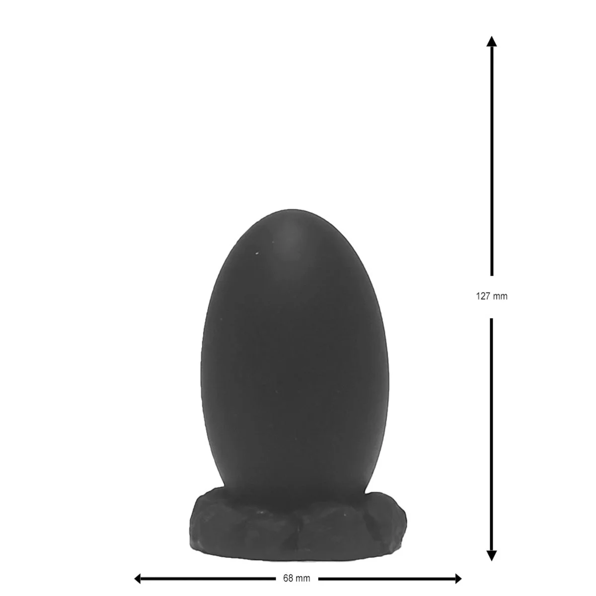 Brutus Bum Buddy Bacchus Butt Plug Black Medium - Image 3