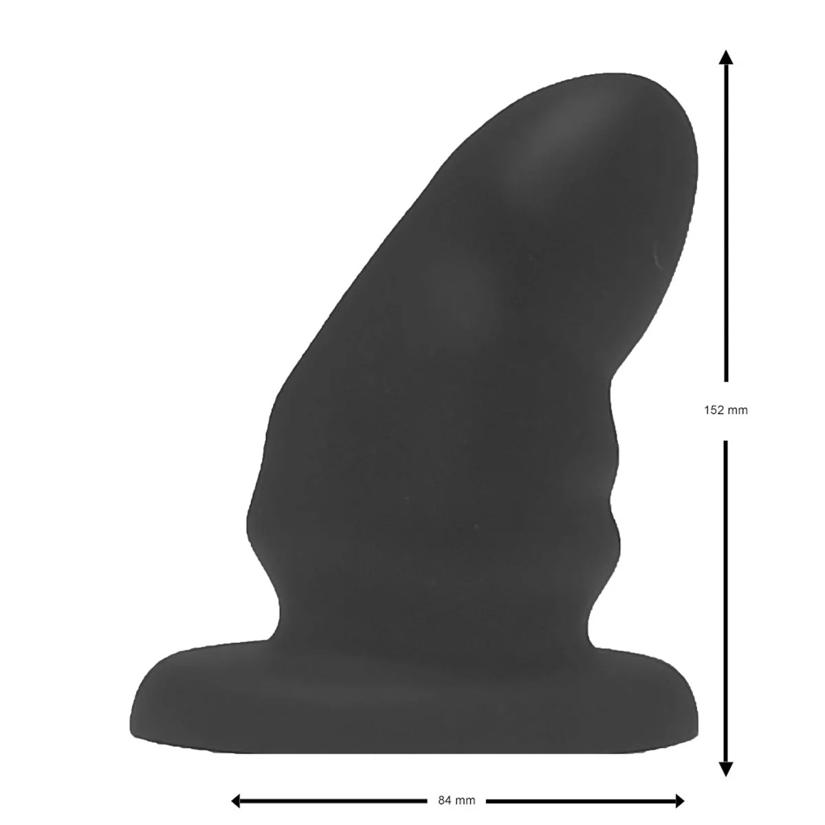 Brutus Bum Buddy Invictus Butt Plug Black XL - Image 3