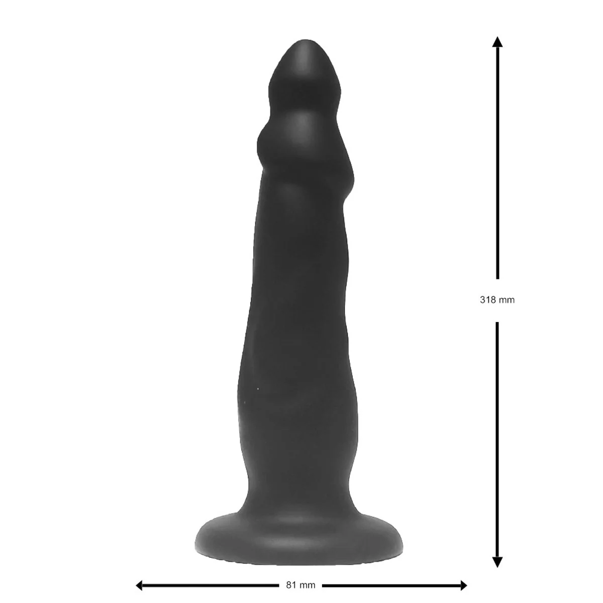 Brutus Bum Buddy Mithras Butt Plug Black Large - Image 3