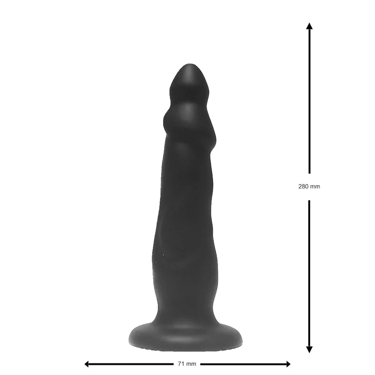 Brutus Bum Buddy Mithras Butt Plug Black Medium - Image 3