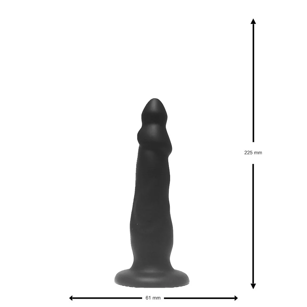 Brutus Bum Buddy Mithras Butt Plug Black Small - Image 3