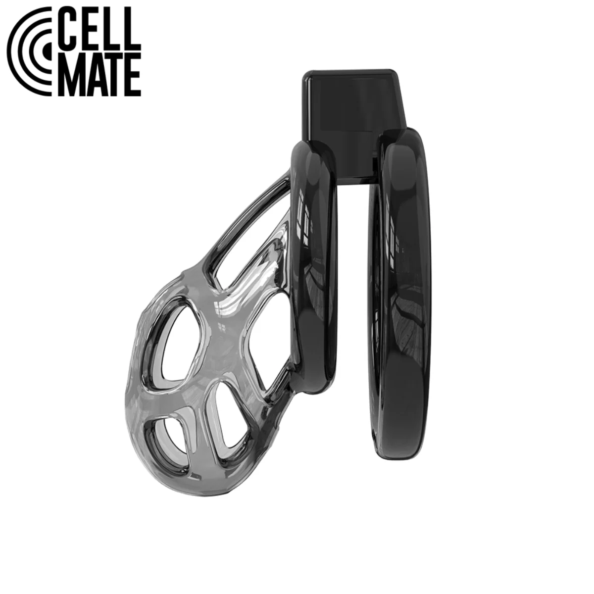 Cellmate Gladiator Soft Chastity Cage Size 1 Black - Image 3
