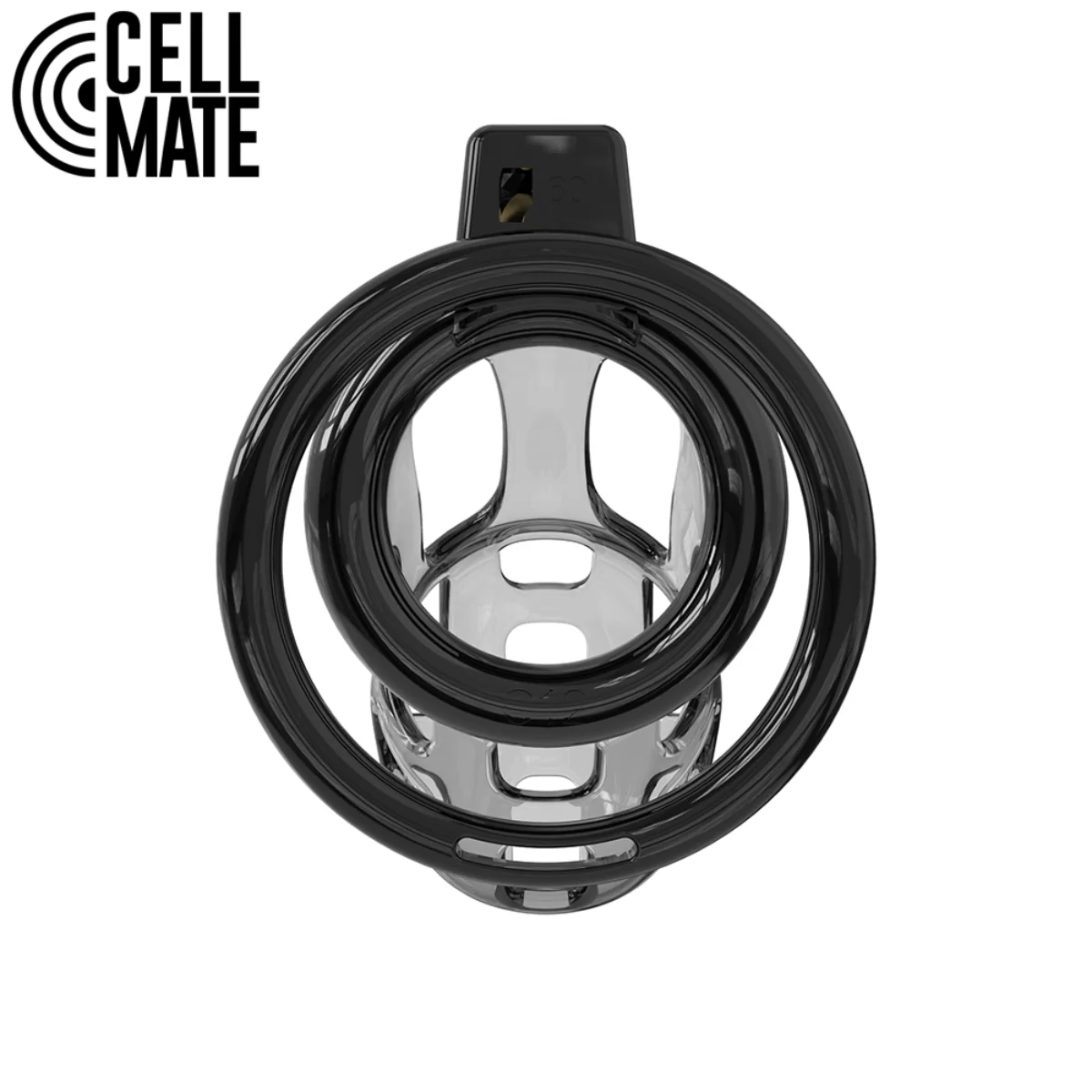 Cellmate Gladiator Soft Chastity Cage Size 1 Black - Image 4