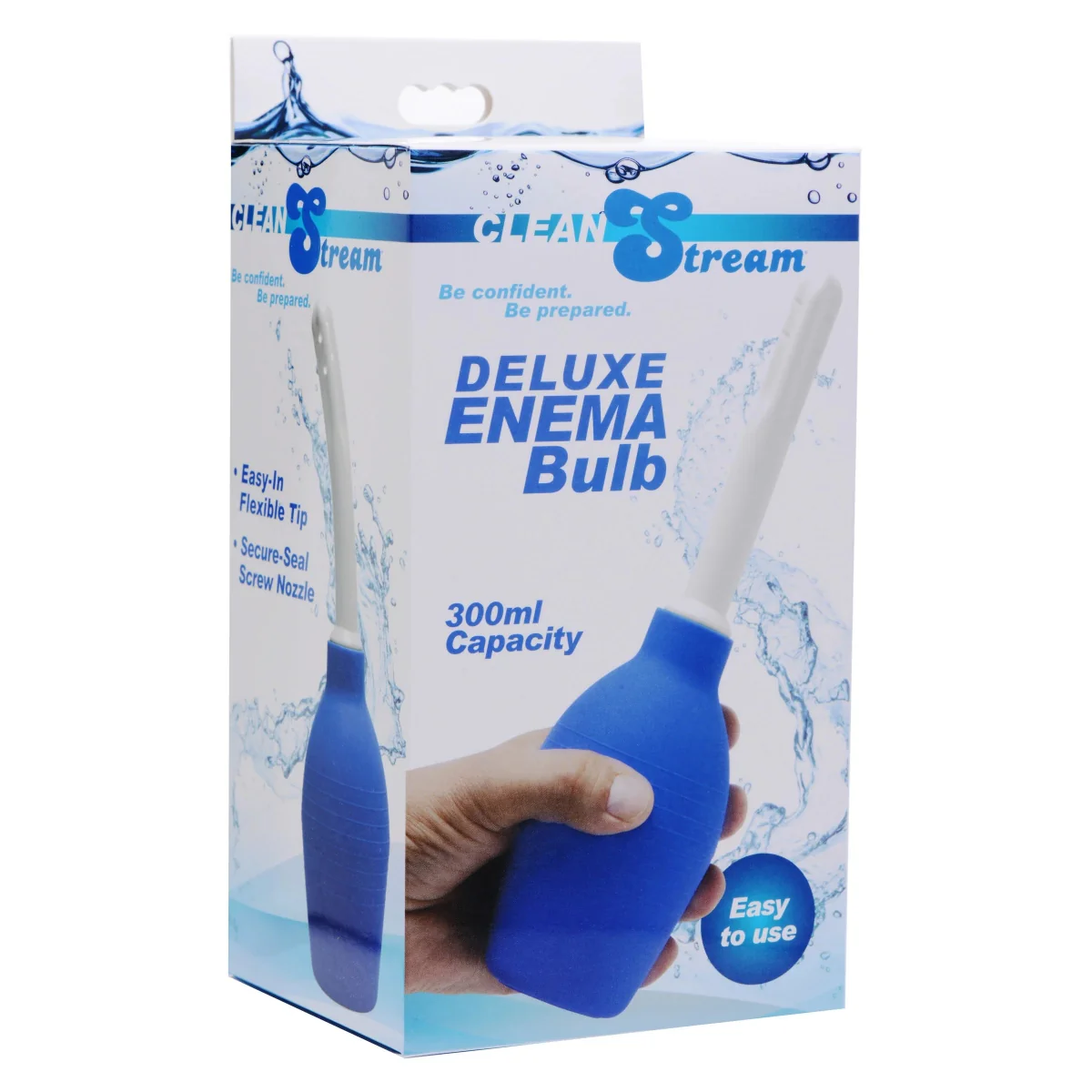 Cleanstream Deluxe Enema Bulb Douche Blue - Image 2