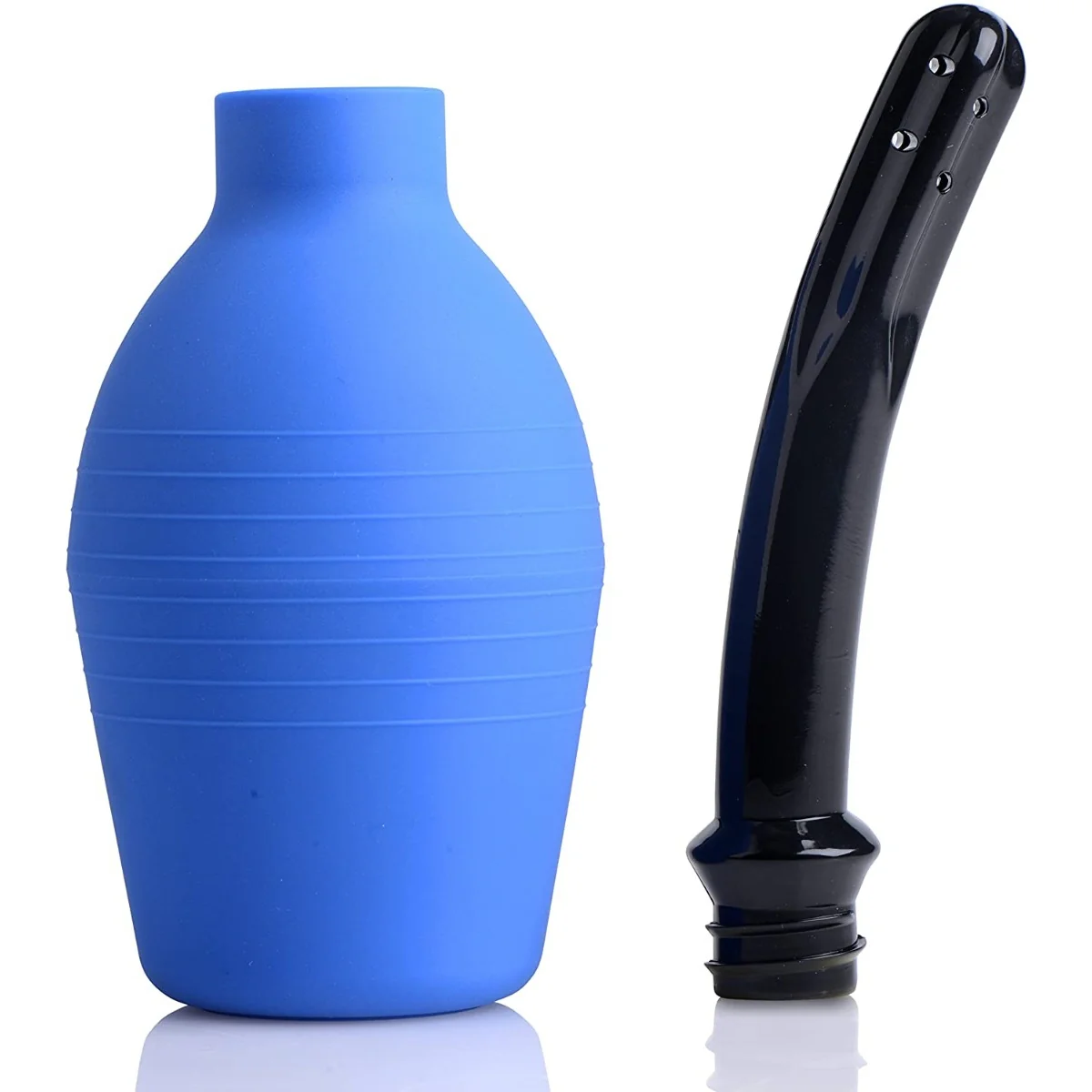 Cleanstream Premium One Way Valve Enema Douche Blue