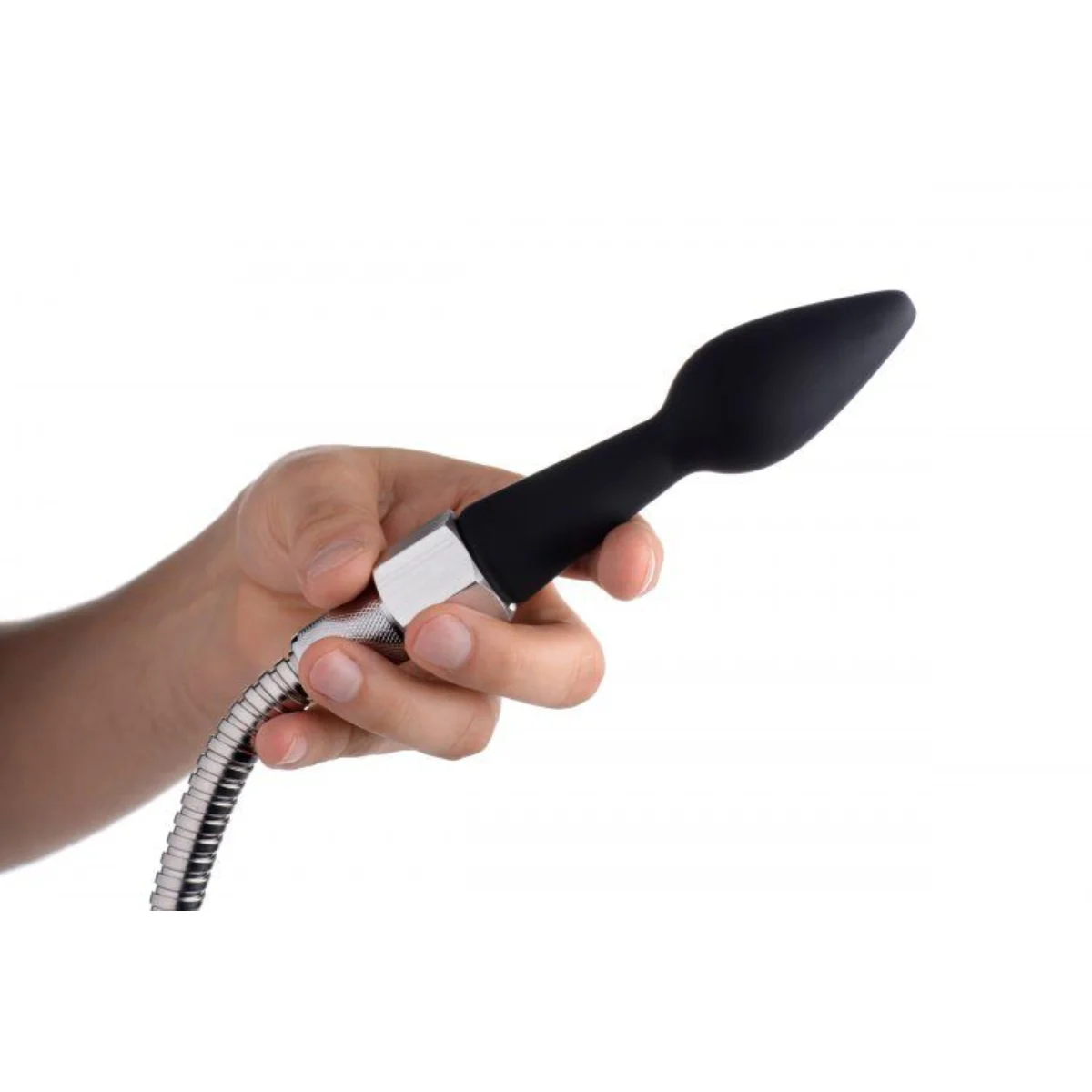 Cleanstream Silicone Enema Attachment Set Black - Image 4