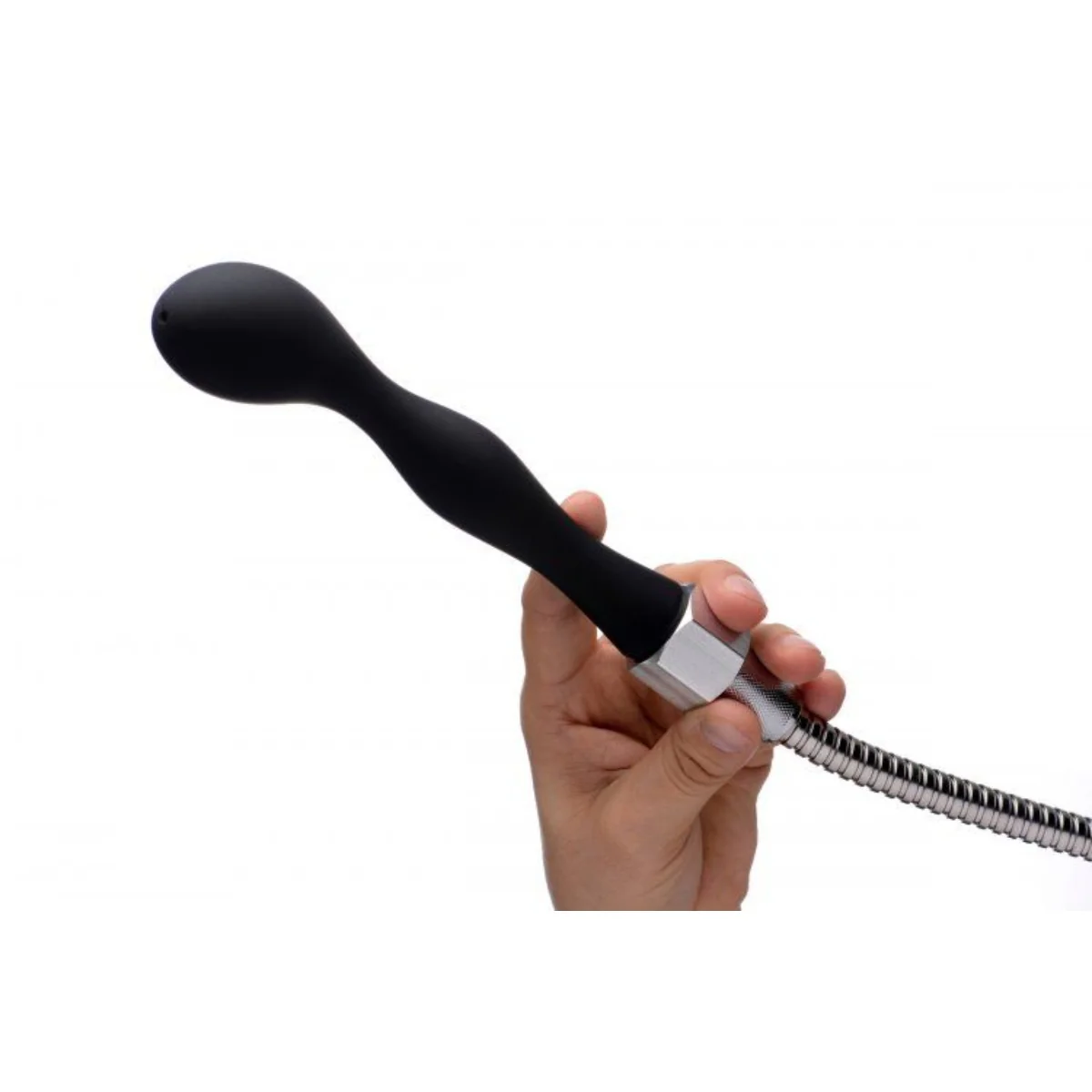 Cleanstream Silicone Enema Attachment Set Black - Image 5