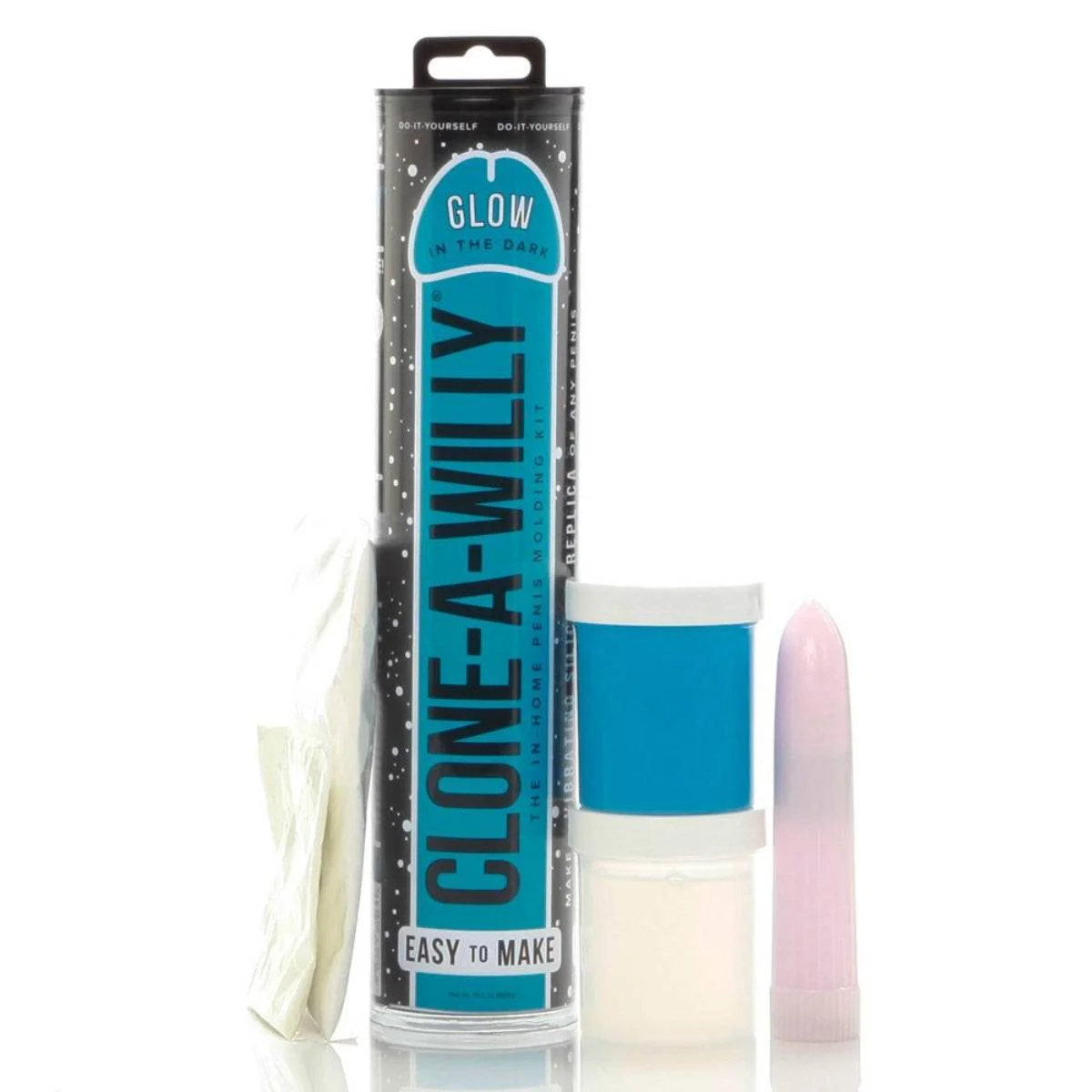 Clone A Willy Penis Moulding Kit Glow In The Dark Blue - Image 3