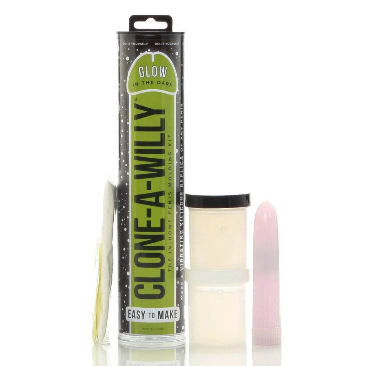 Clone A Willy Penis Moulding Kit Glow In The Dark Green - Image 3