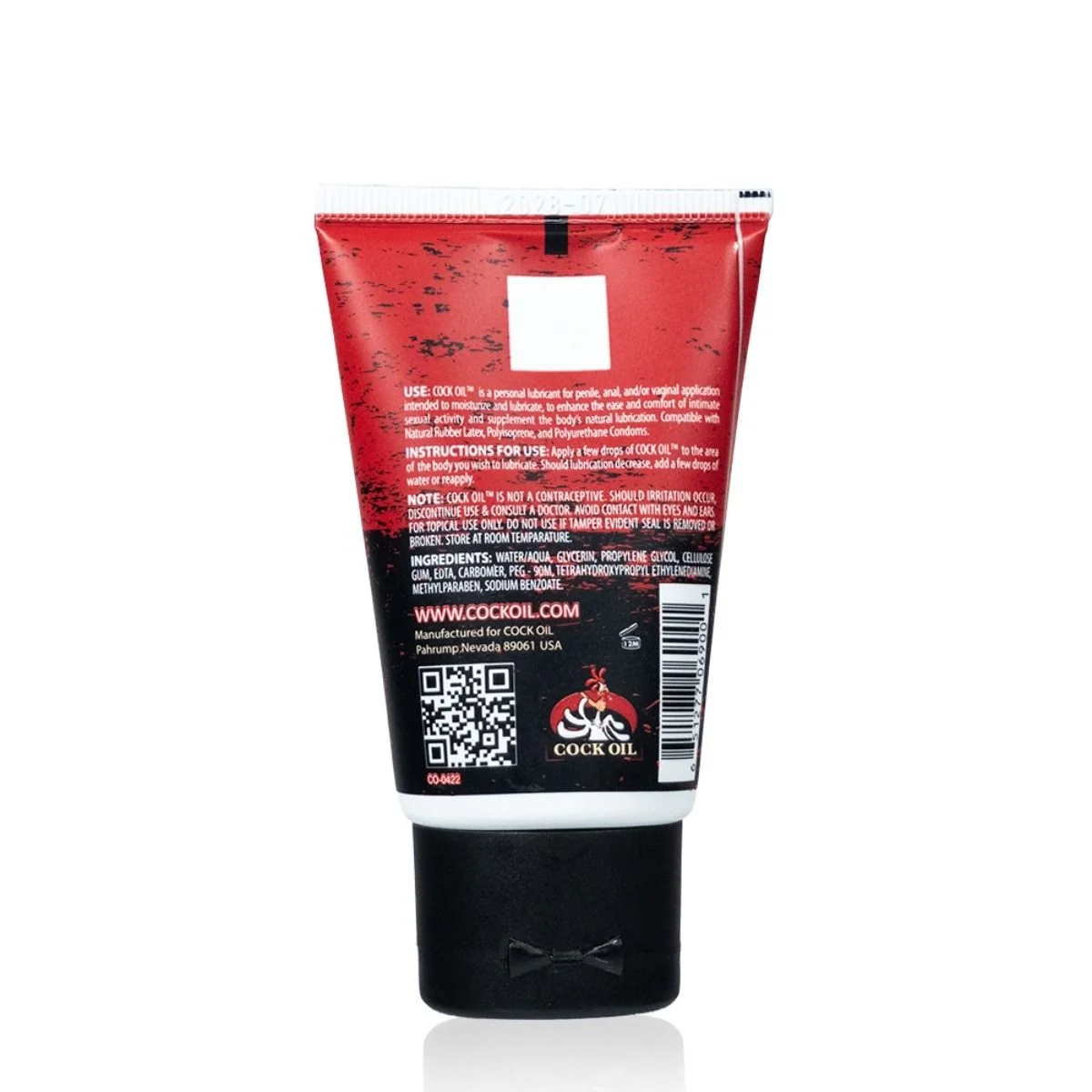 Cock Oil Water Based Lube 2oz - Image 2