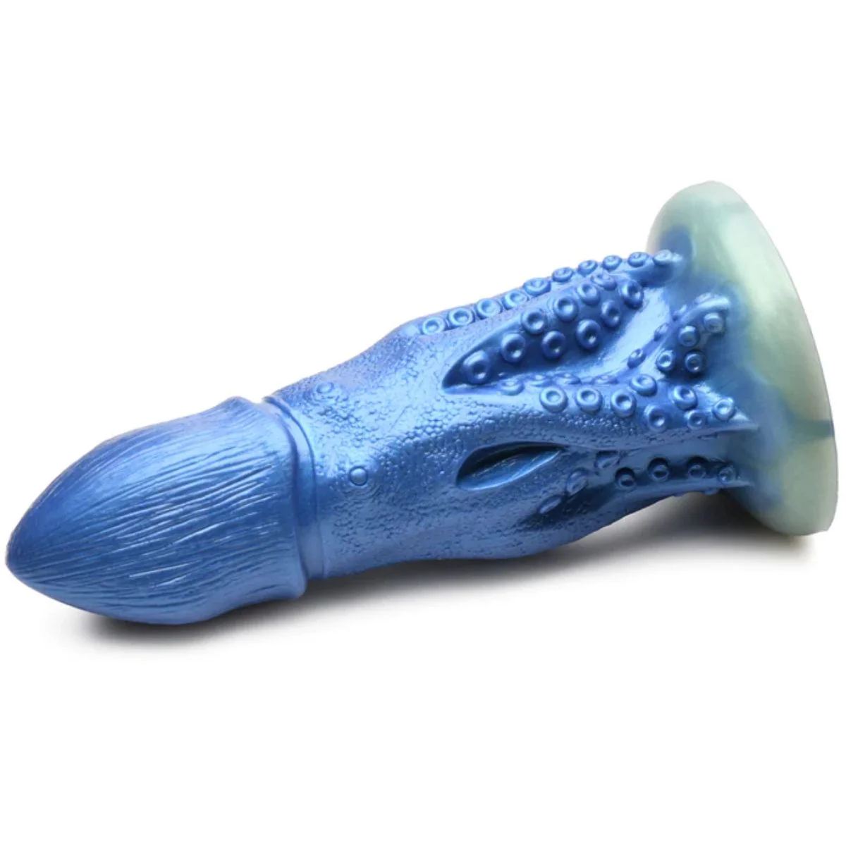 Creature Cocks Cocktopus Octopus Silicone Dildo Blue