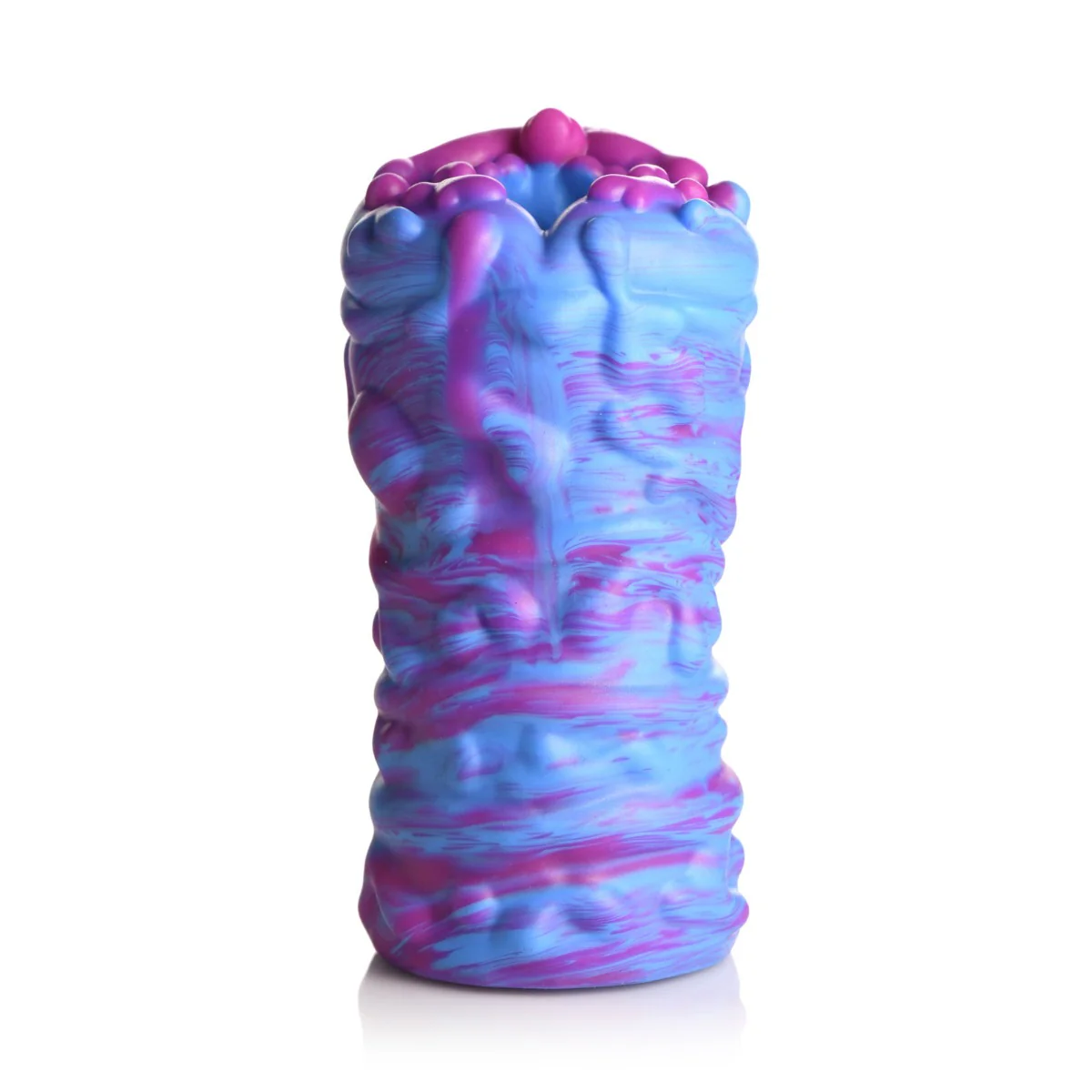 Creature Cocks Cyclone Squishy Silicone Alien Vagina Masturbator Blue Pink Purple - Image 3