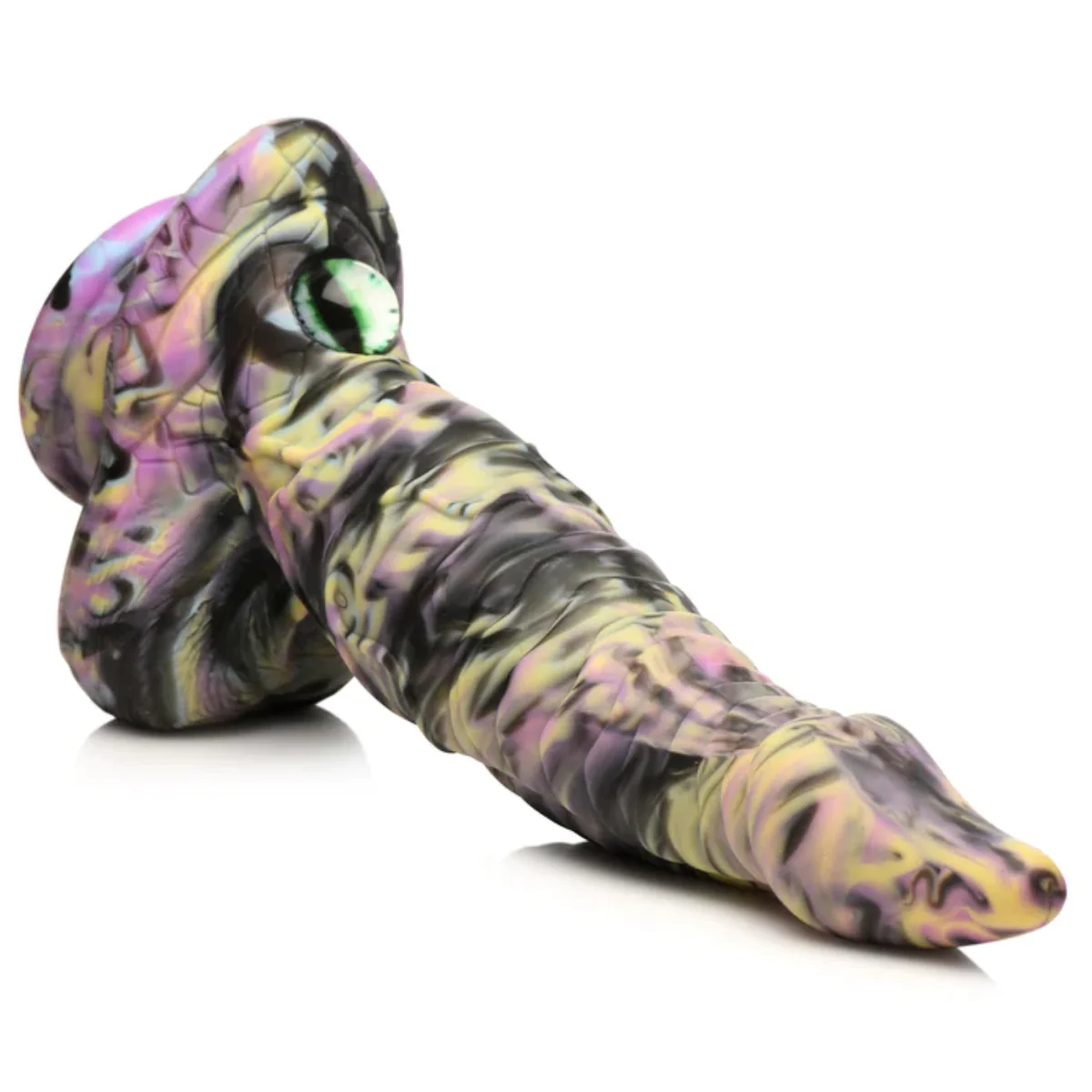 Creature Cocks Cyclops Monster Silicone Dildo Multi Colour - Image 3